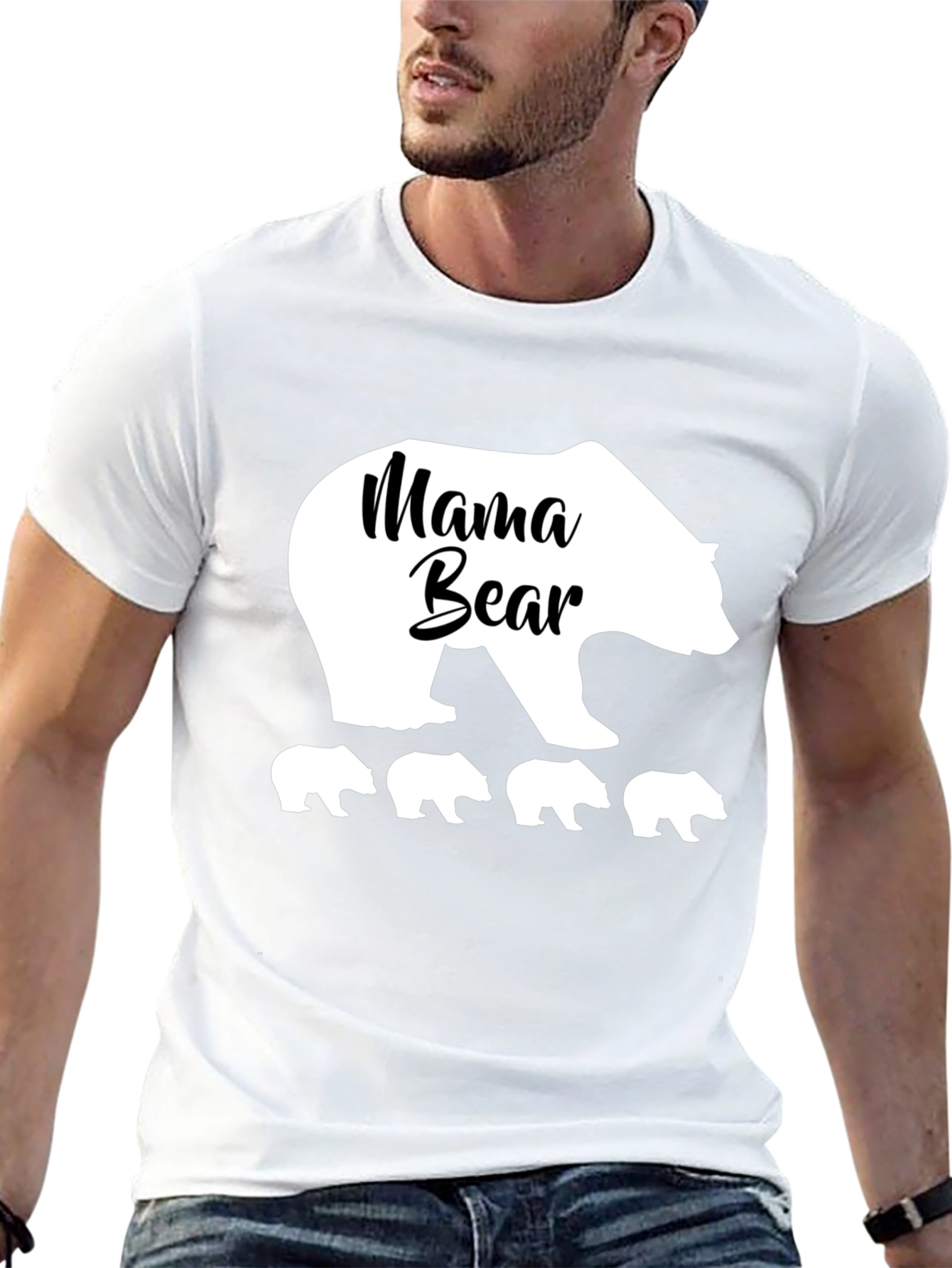 Mama Bear T-Shirt - Mom & Cubs Matching Tee
