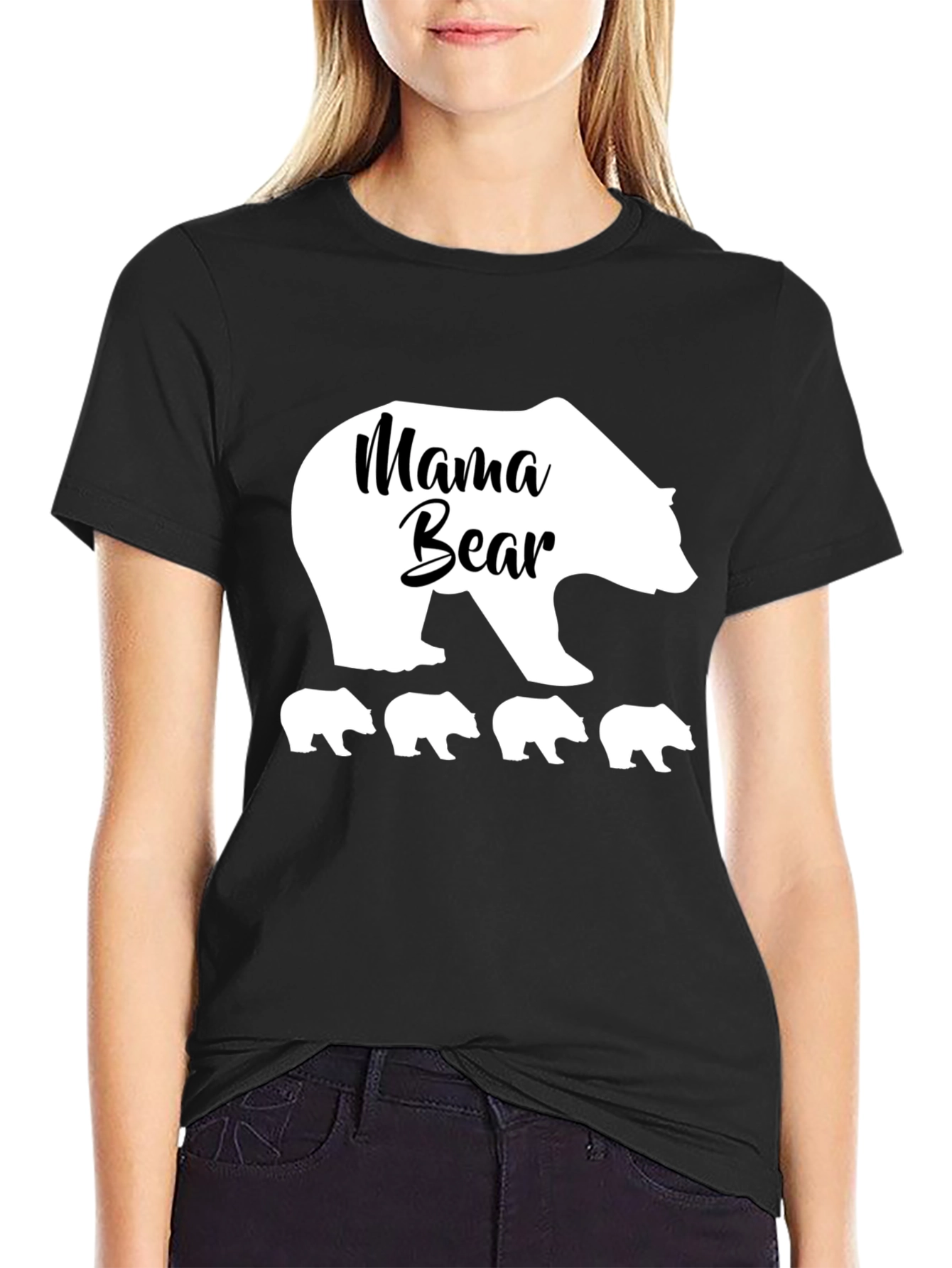 Mama Bear T-Shirt - Mom & Cubs Matching Tee