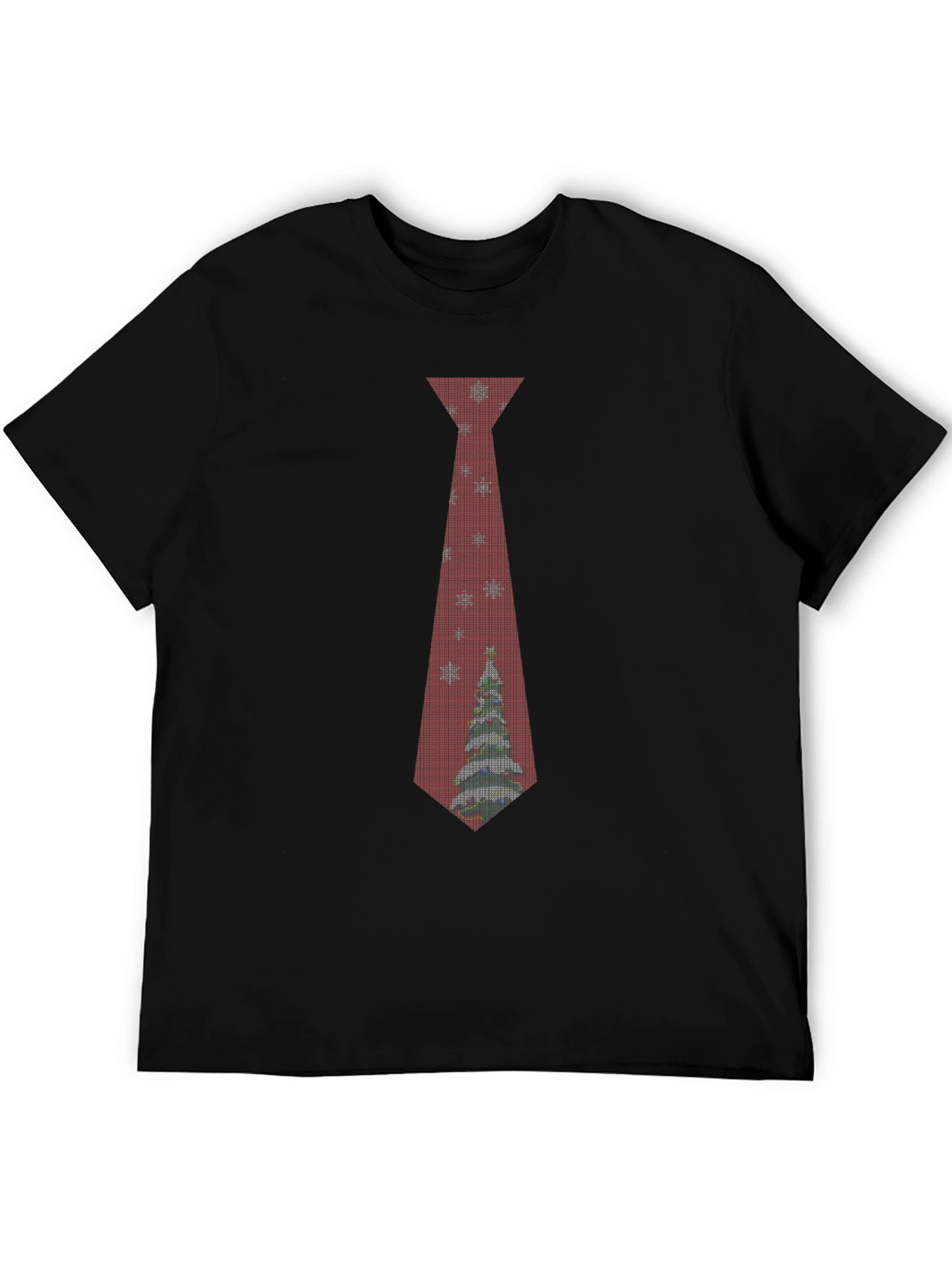 Festive Christmas Tie T-Shirt