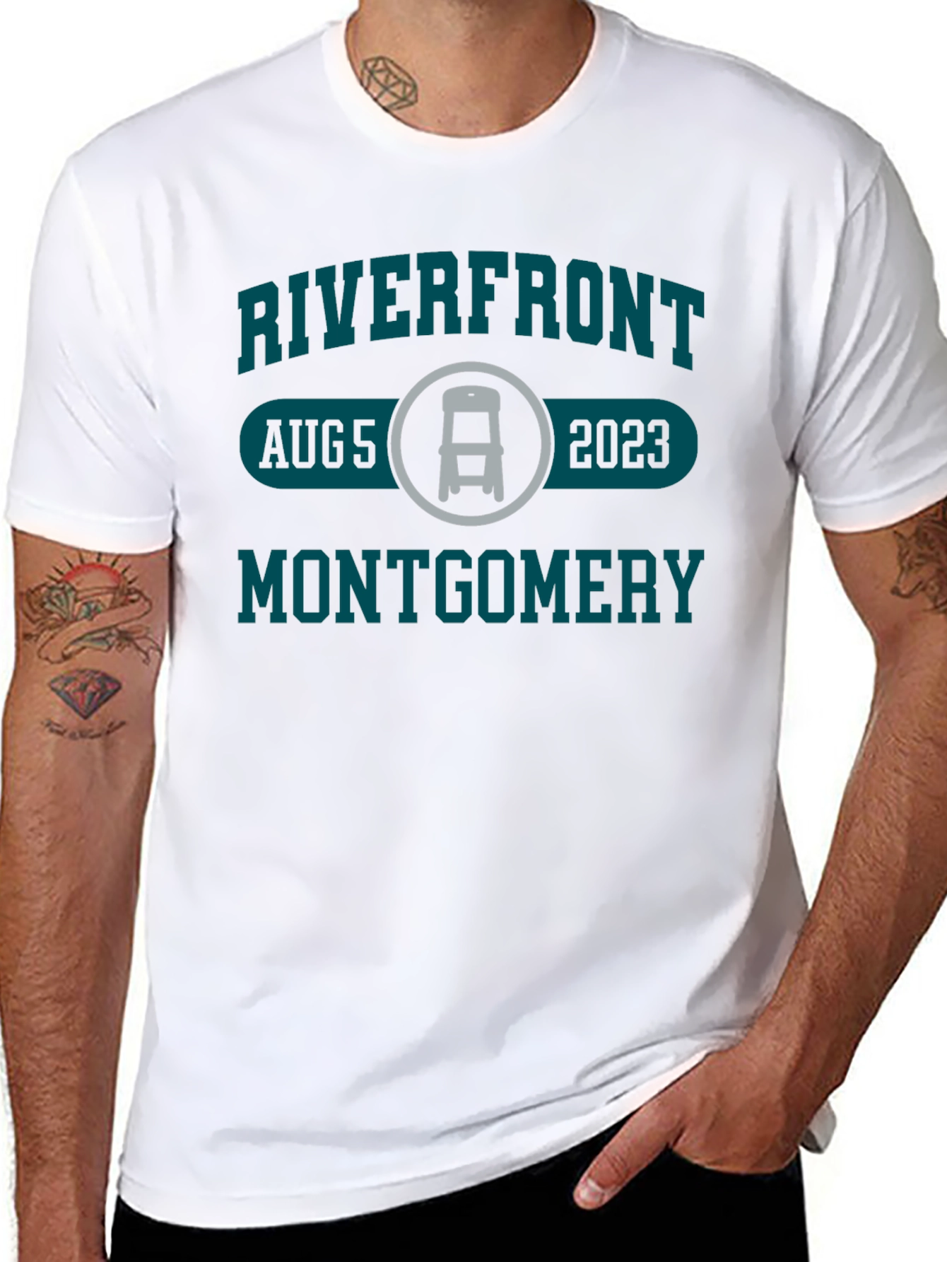 Riverfront Montgomery AUG 5 2023 T-Shirt