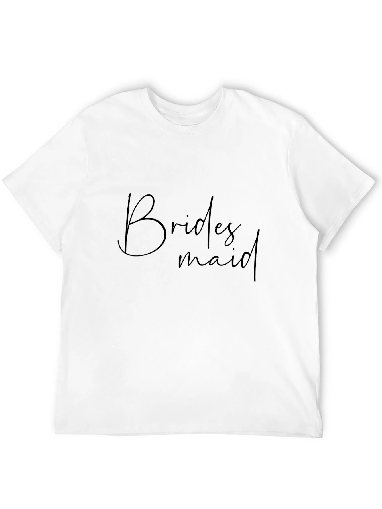 Bridesmaid Crew Neck T-Shirt