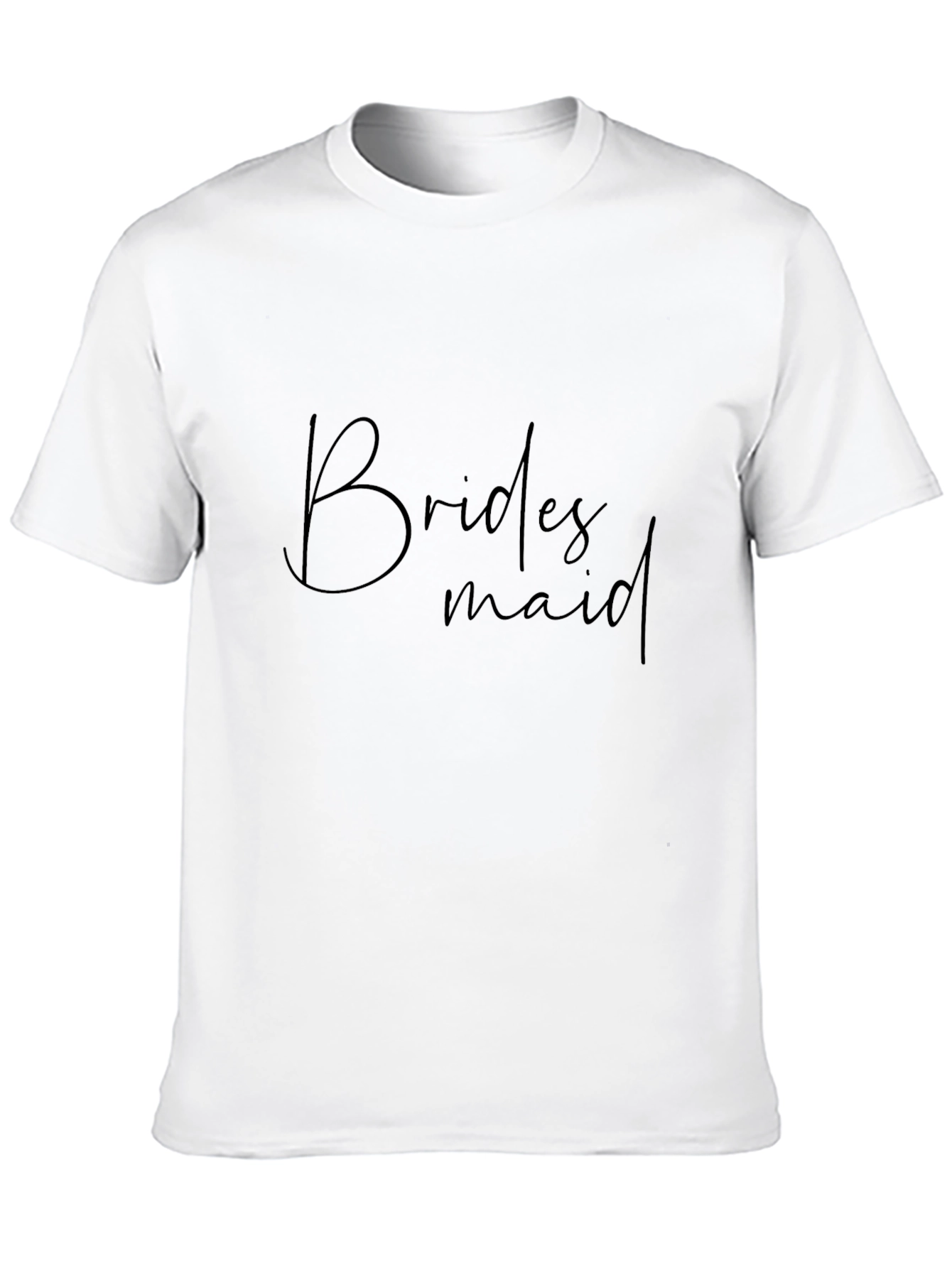 Bridesmaid Crew Neck T-Shirt
