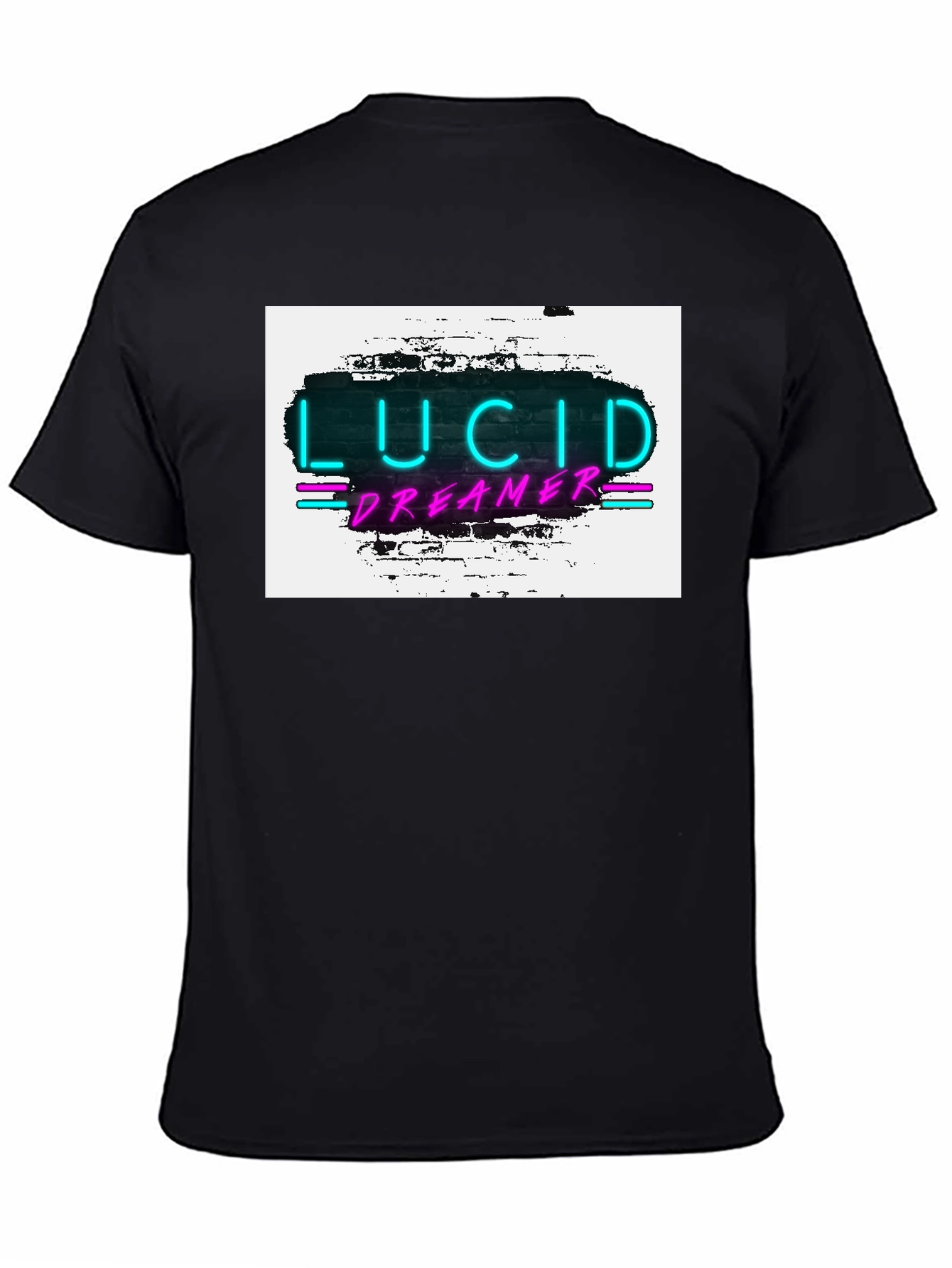 Lucid Dreamer Neon Graphic Tee