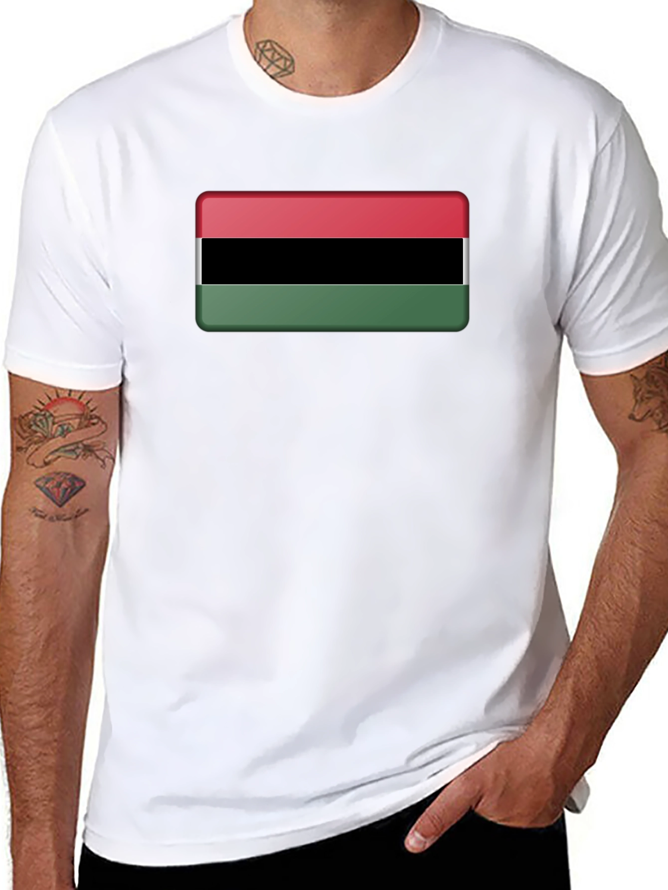 Pan-African Flag T-Shirt - Black Pride