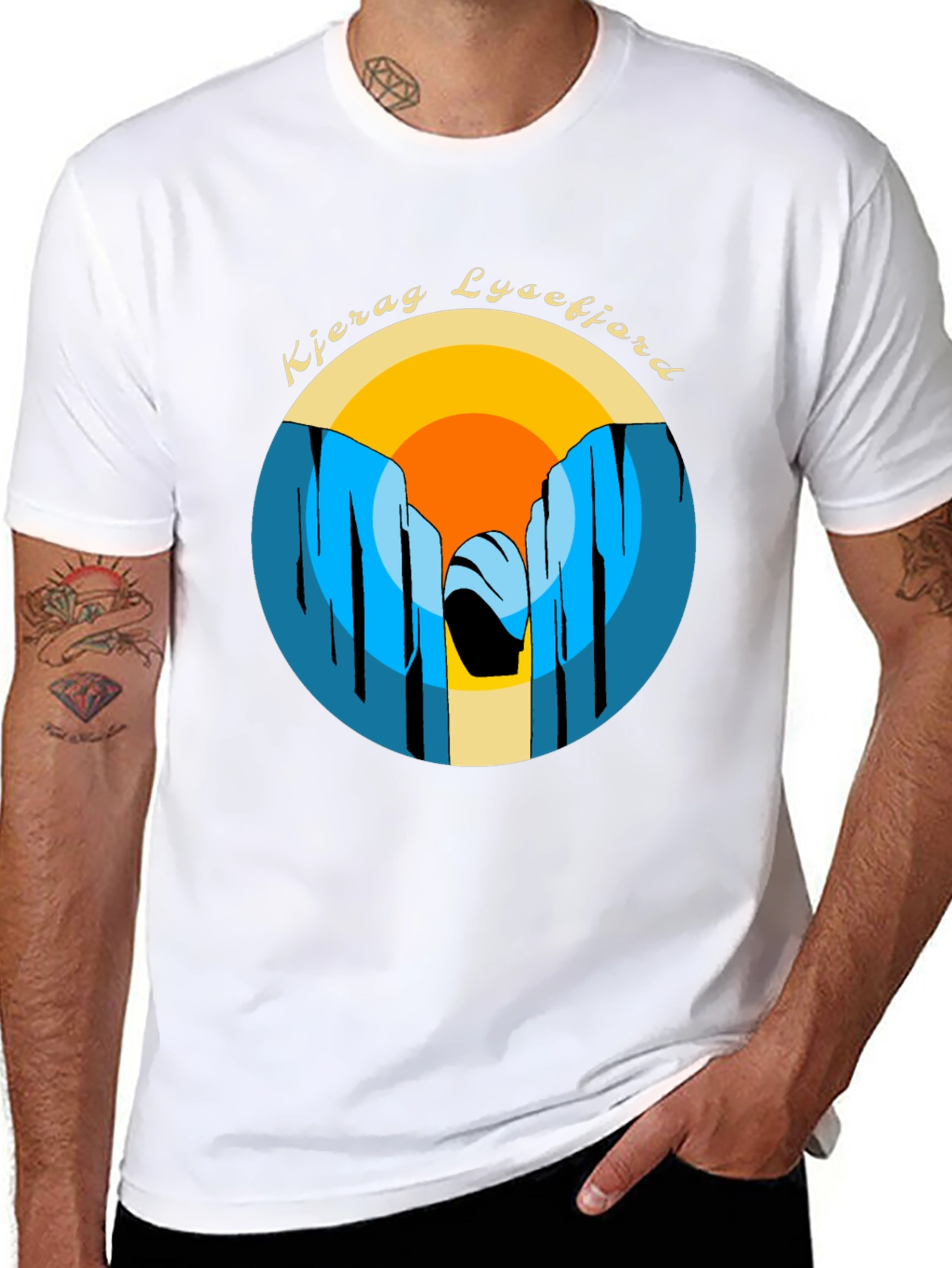 Kjerag Lysefjord Graphic Tee - Adventure Inspired