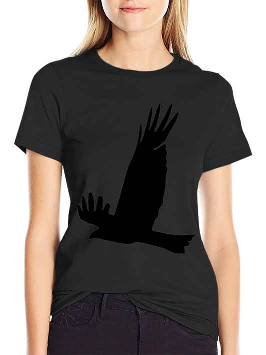 Black Eagle Silhouette T-Shirt - Mens Graphic Tee