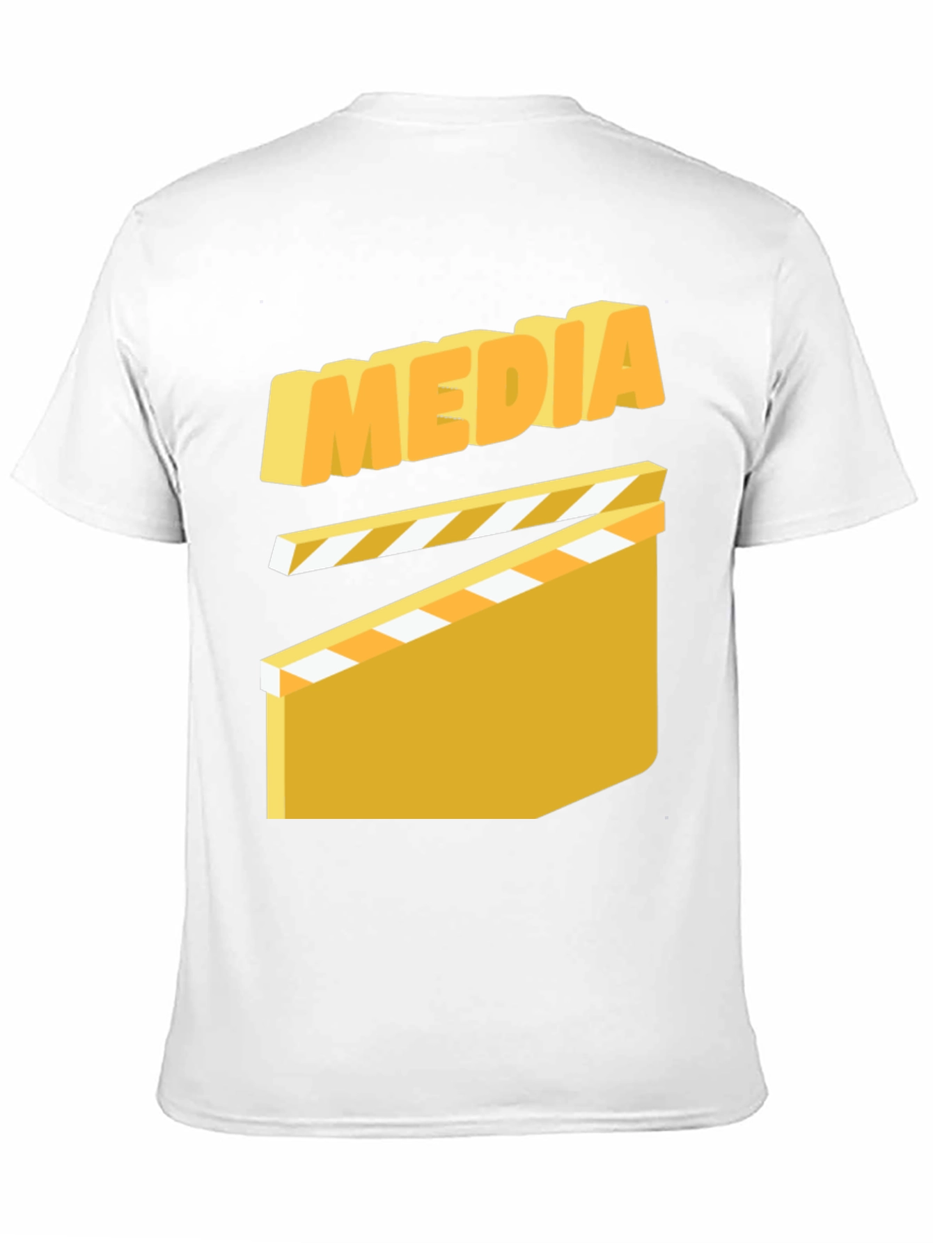 Media Clapper Board Graphic T-Shirt