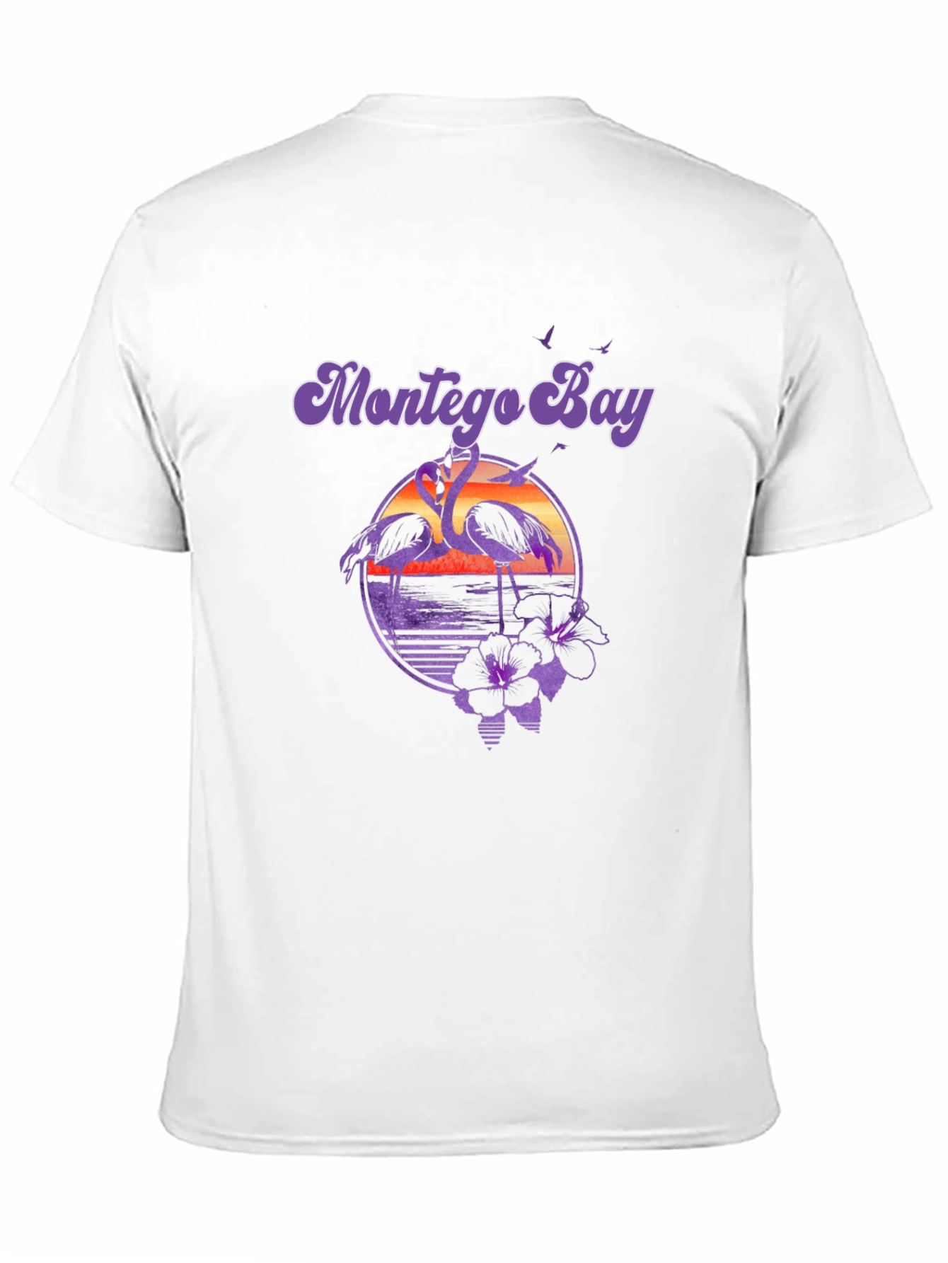 Montego Bay Flamingo Graphic T-Shirt