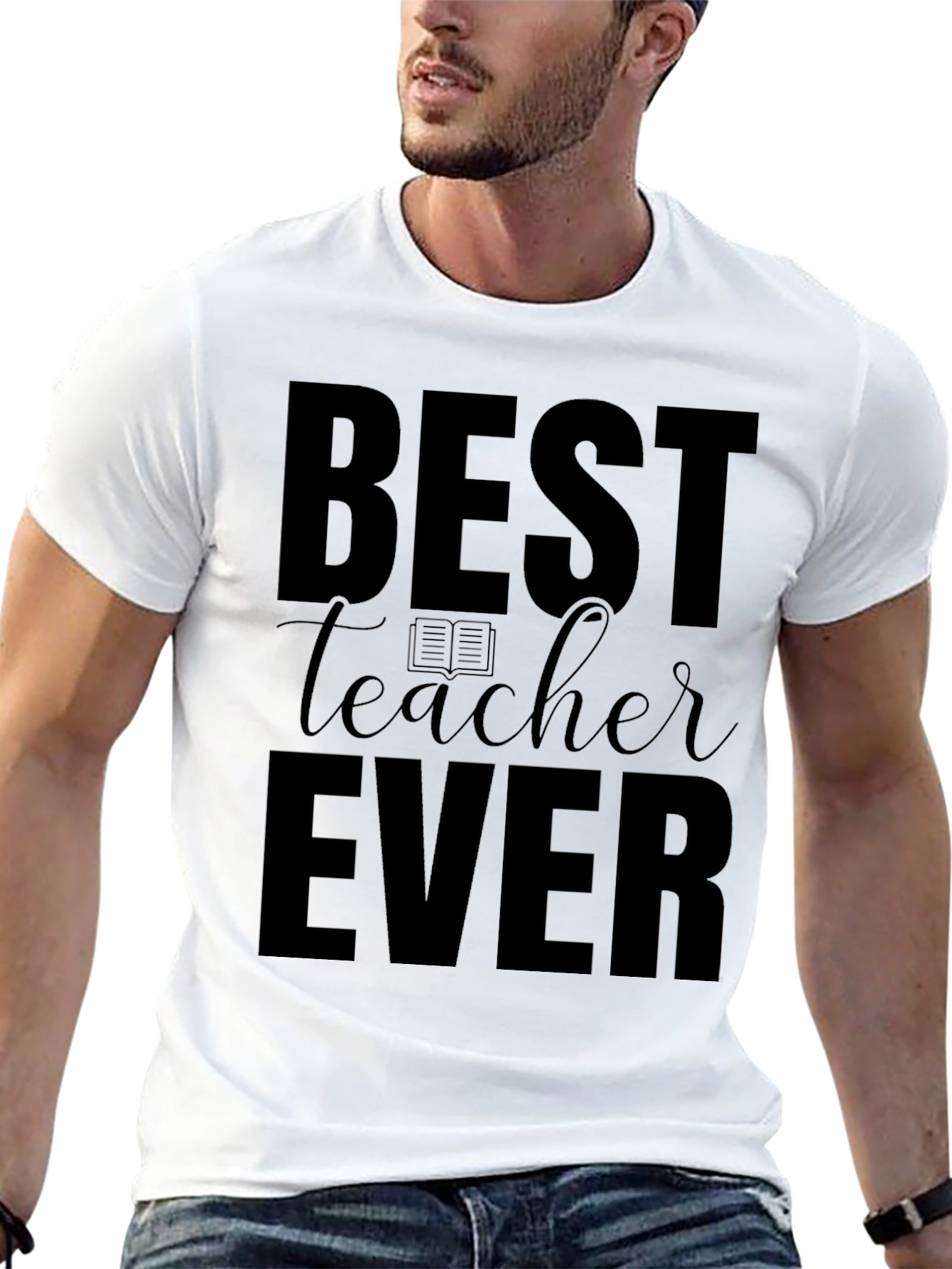 Best Teacher Ever Black T-Shirt