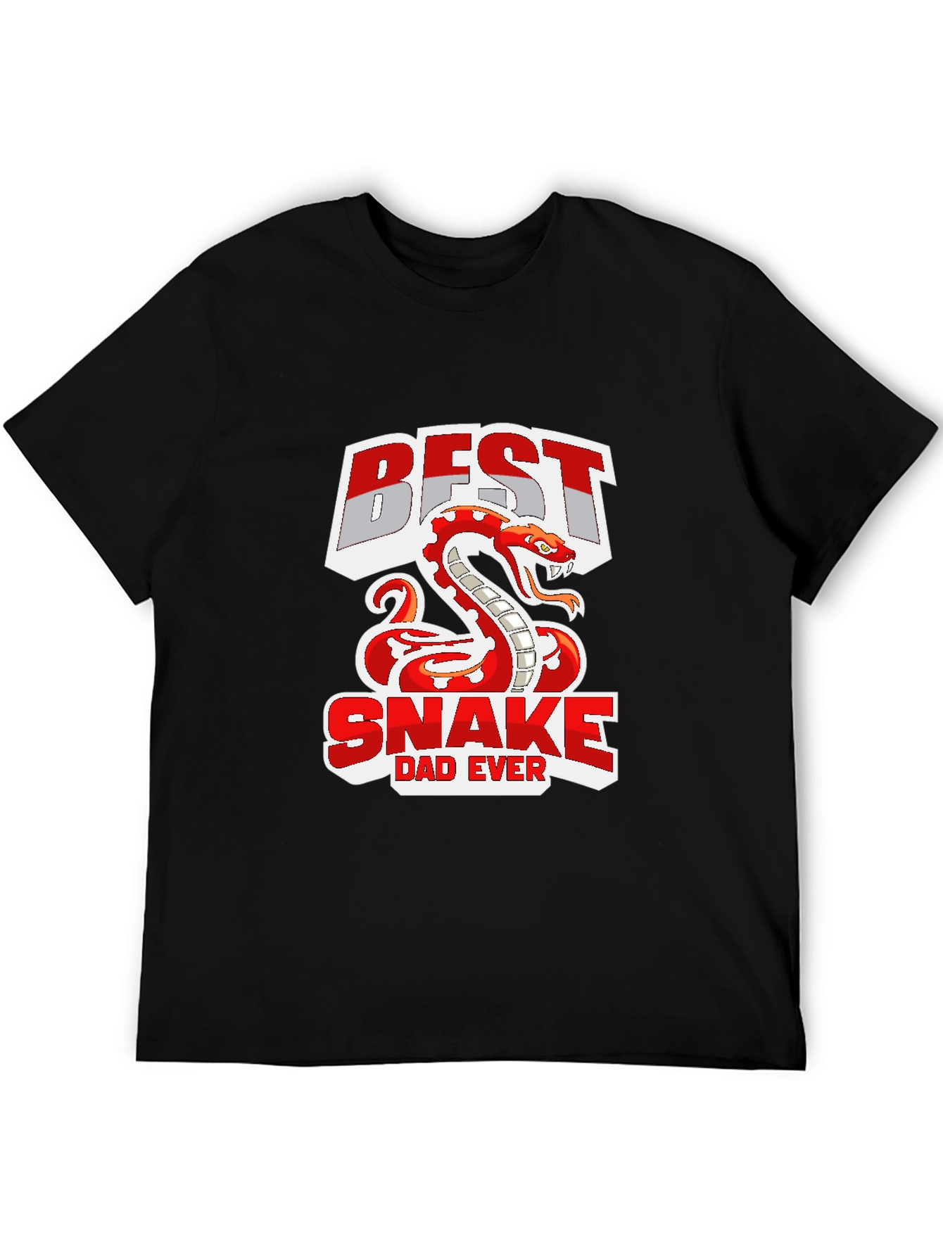 Best Snake Dad Ever Graphic T-Shirt