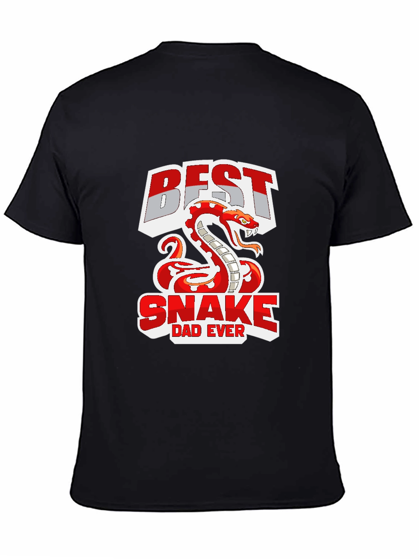 Best Snake Dad Ever Graphic T-Shirt