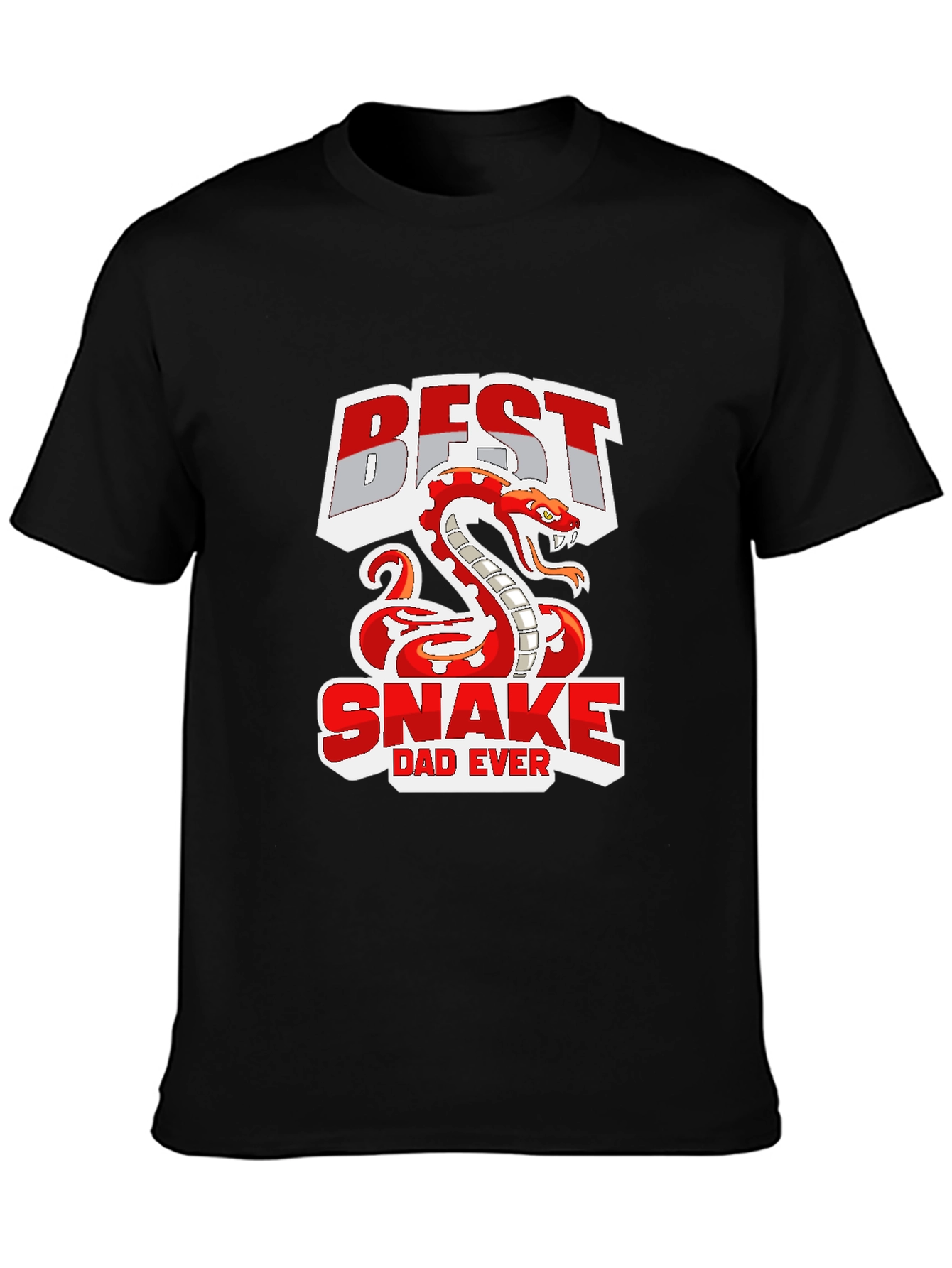 Best Snake Dad Ever Graphic T-Shirt