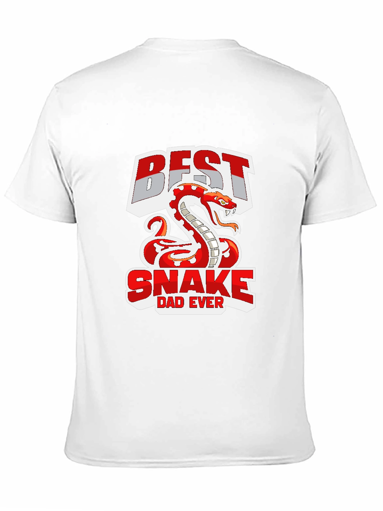 Best Snake Dad Ever Graphic T-Shirt