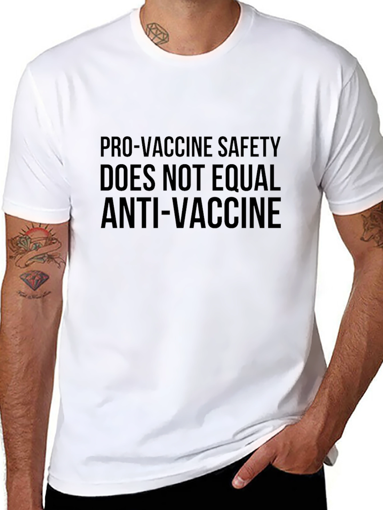 Pro-Vaccine Safety T-Shirt: Equality Advocate Tee