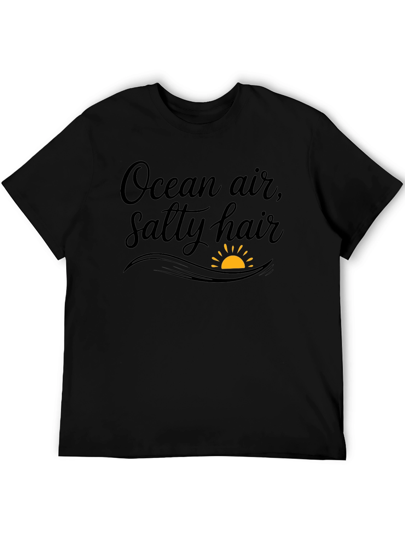 Ocean Air Salty Hair Graphic T-Shirt