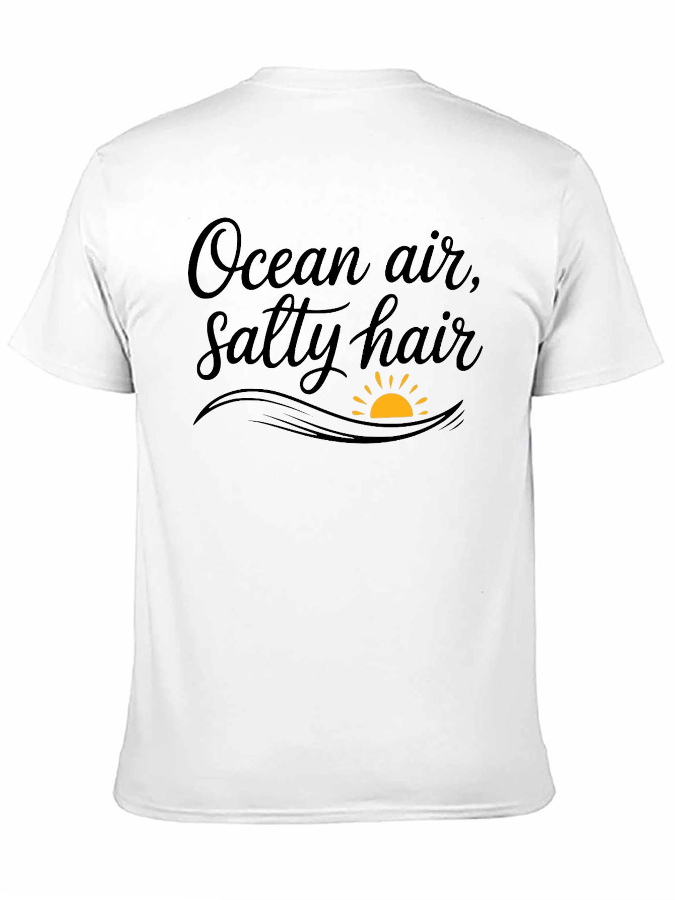 Ocean Air Salty Hair Graphic T-Shirt