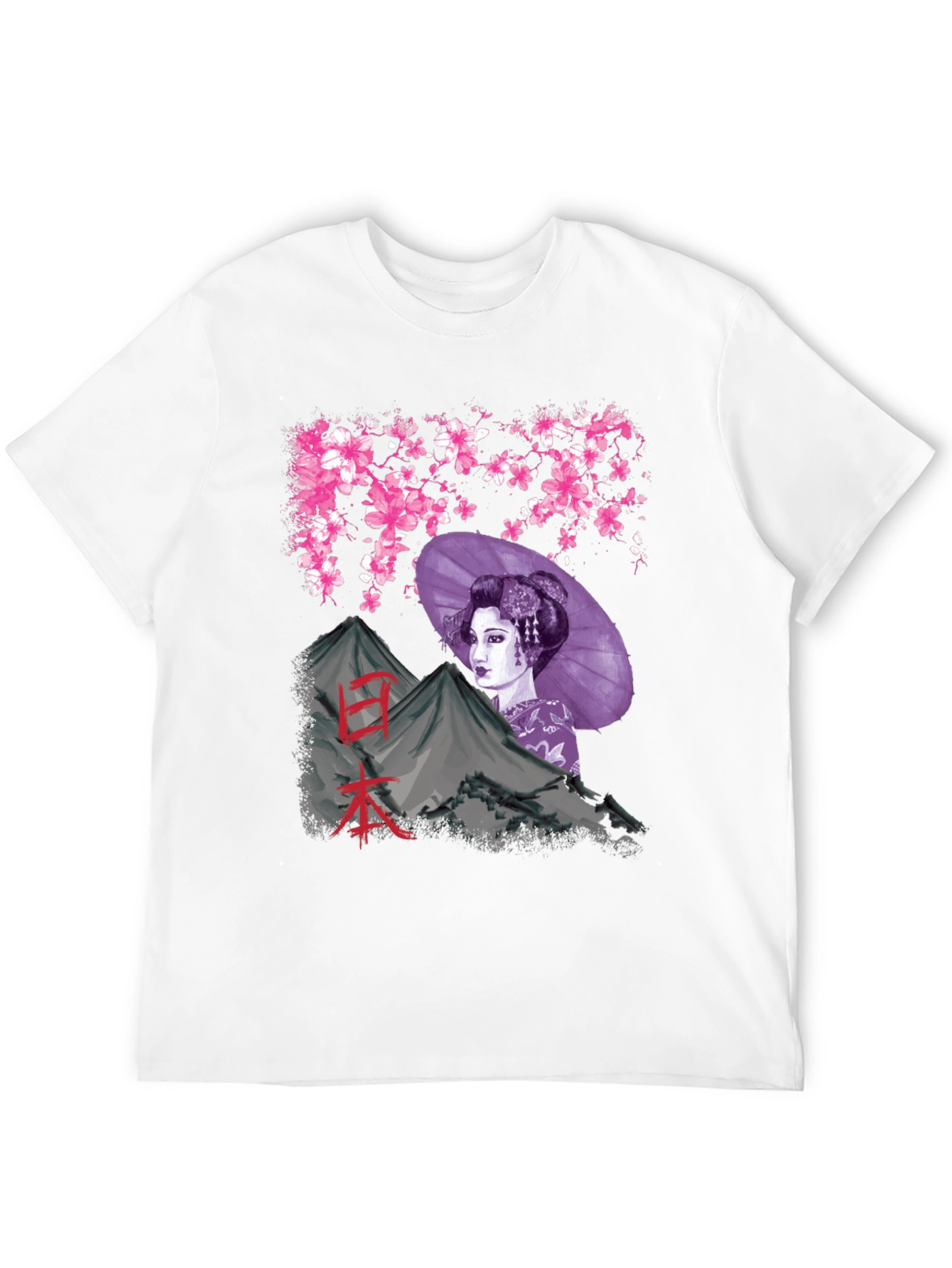 Geisha Mountain Graphic Tee