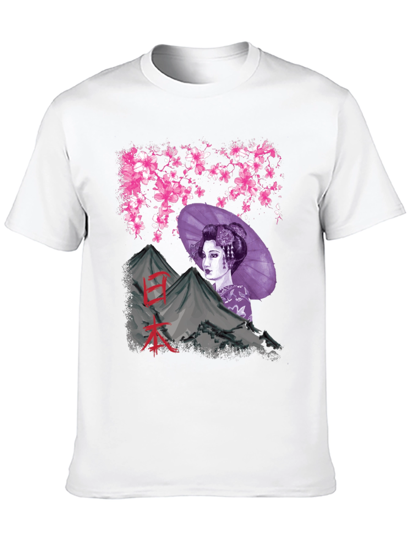 Geisha Mountain Graphic Tee