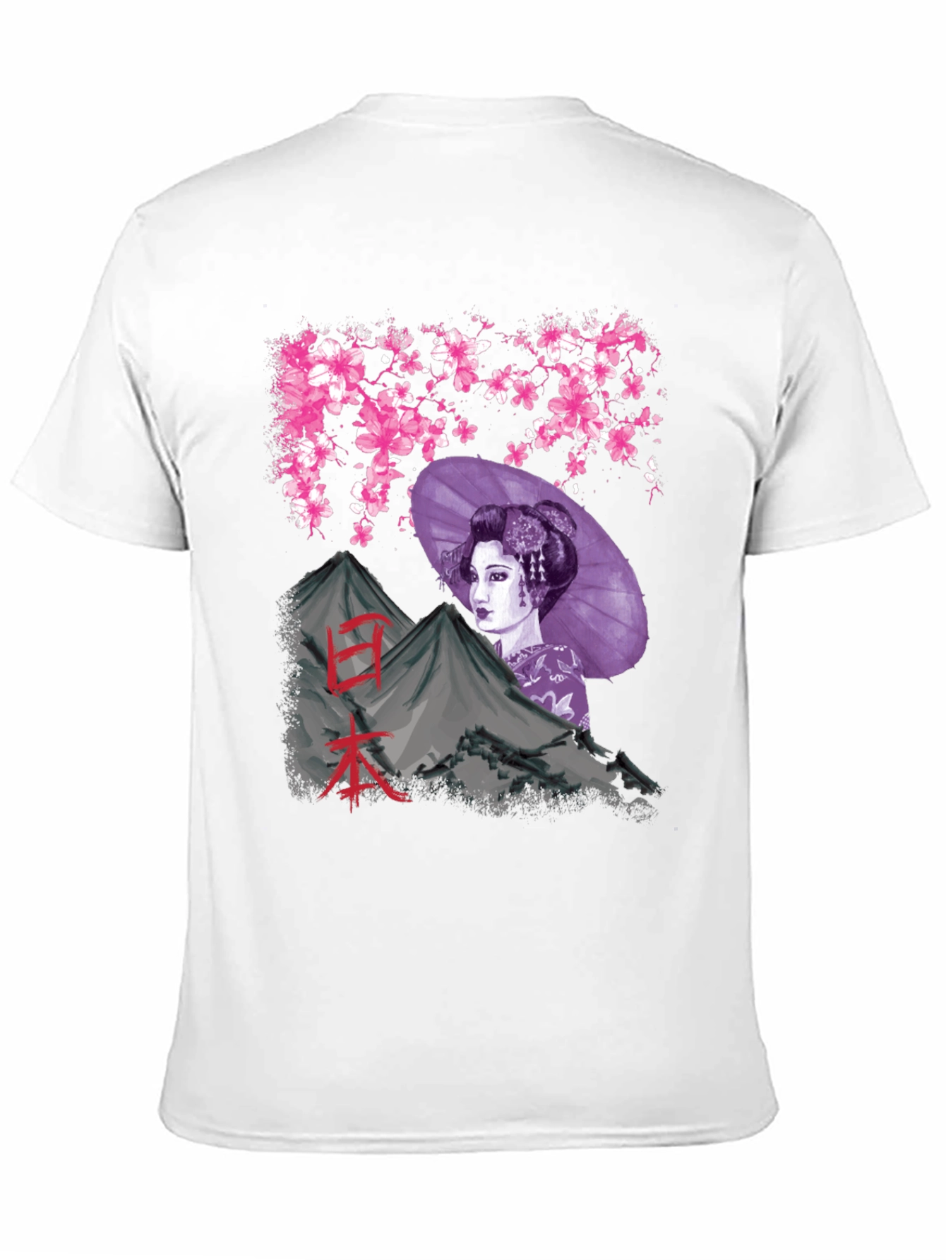 Geisha Mountain Graphic Tee