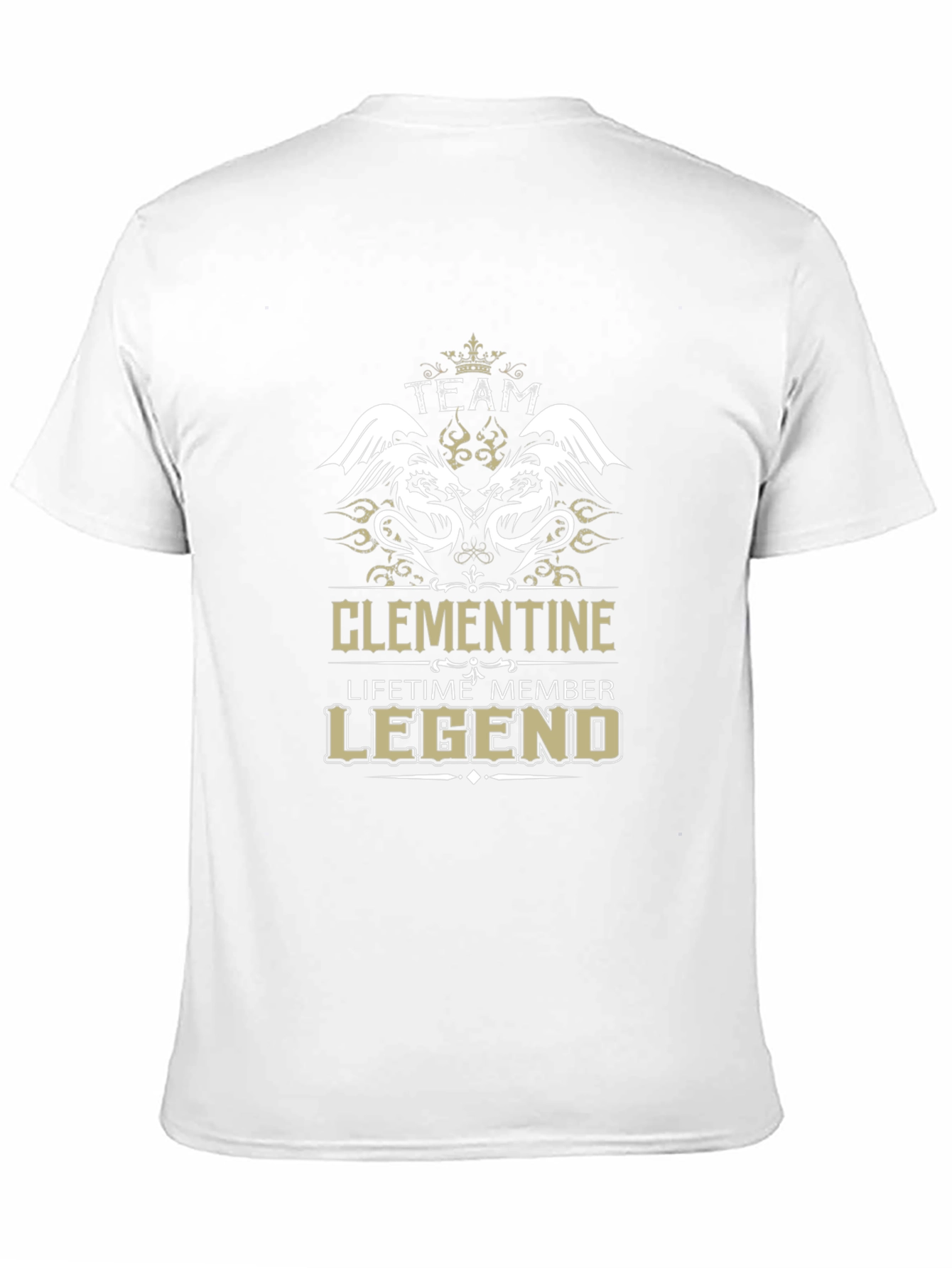 Clementine Team Legend Black T-Shirt