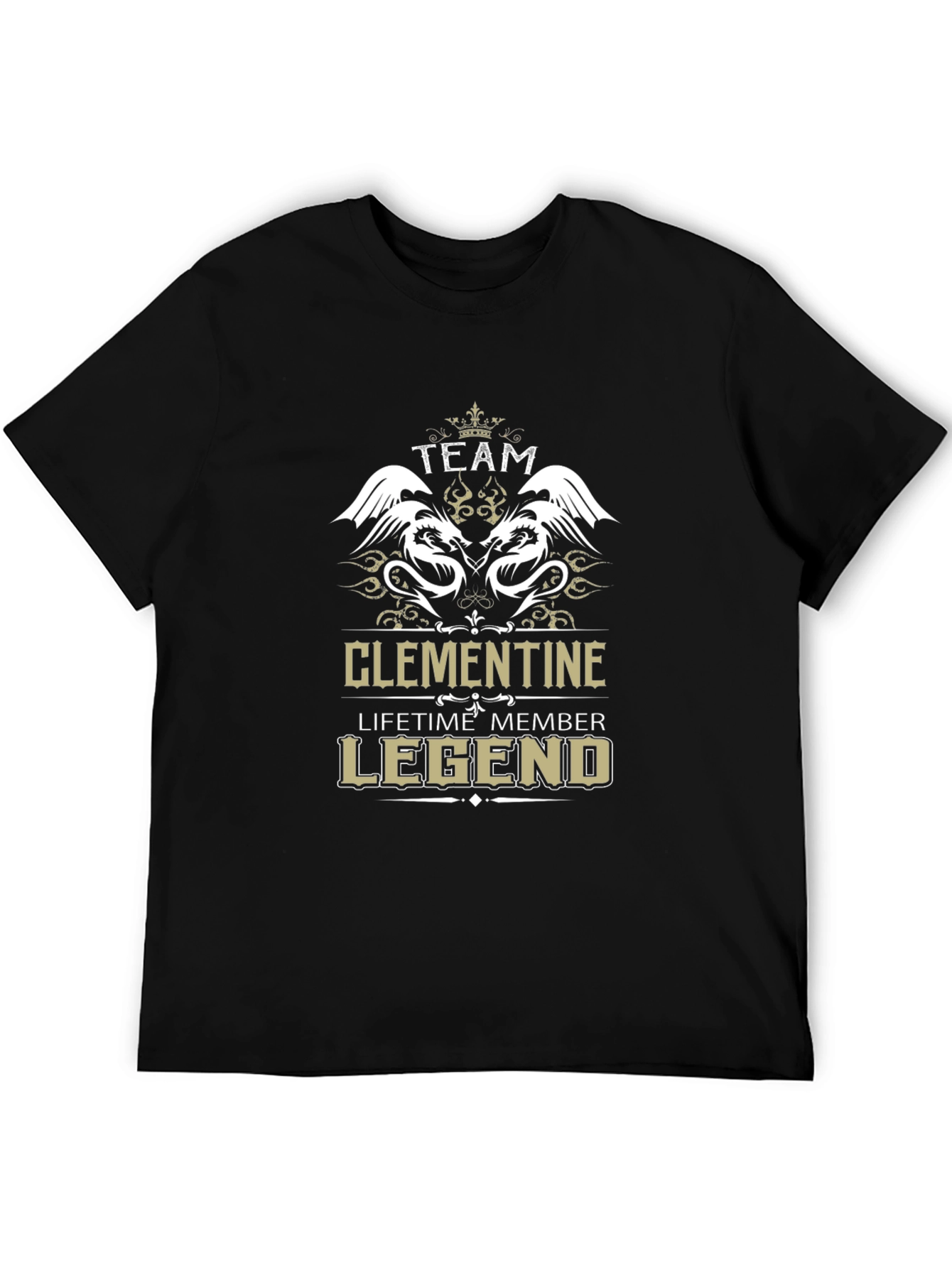 Clementine Team Legend Black T-Shirt