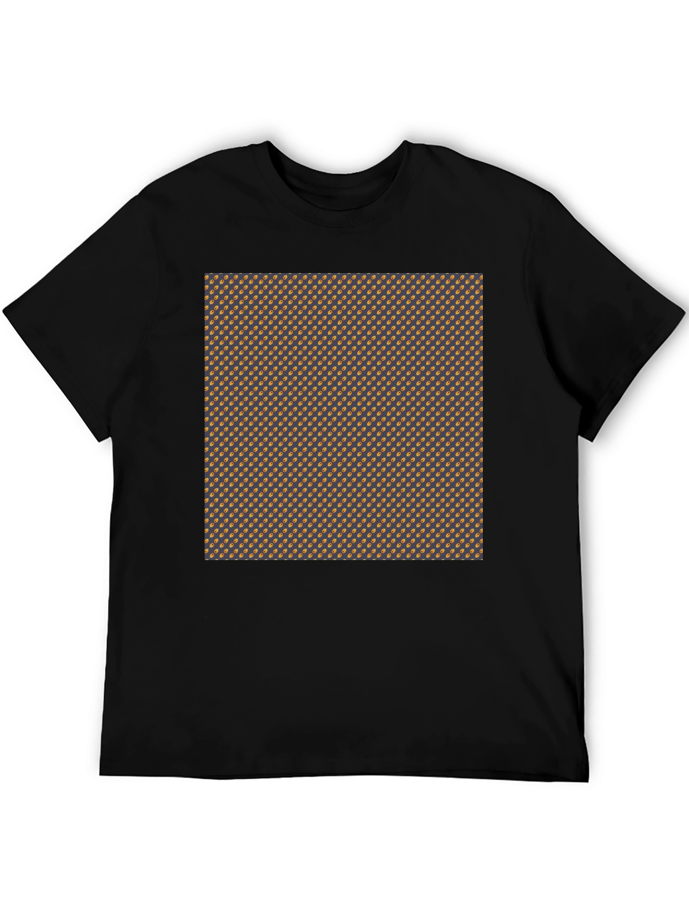 Modern Patterned Tee - Stylish Graphic Print T-Shirt