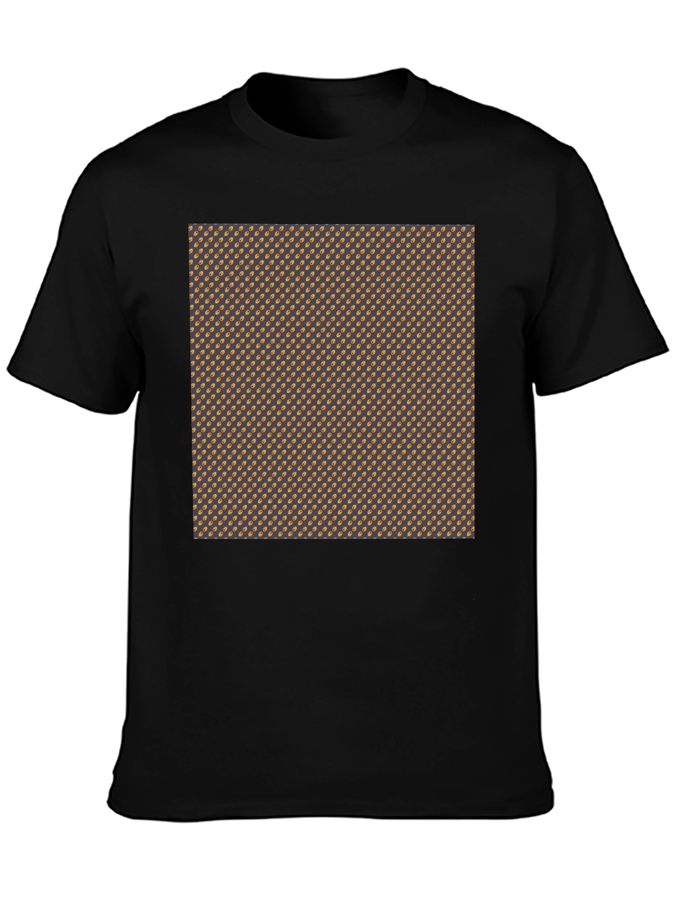 Modern Patterned Tee - Stylish Graphic Print T-Shirt