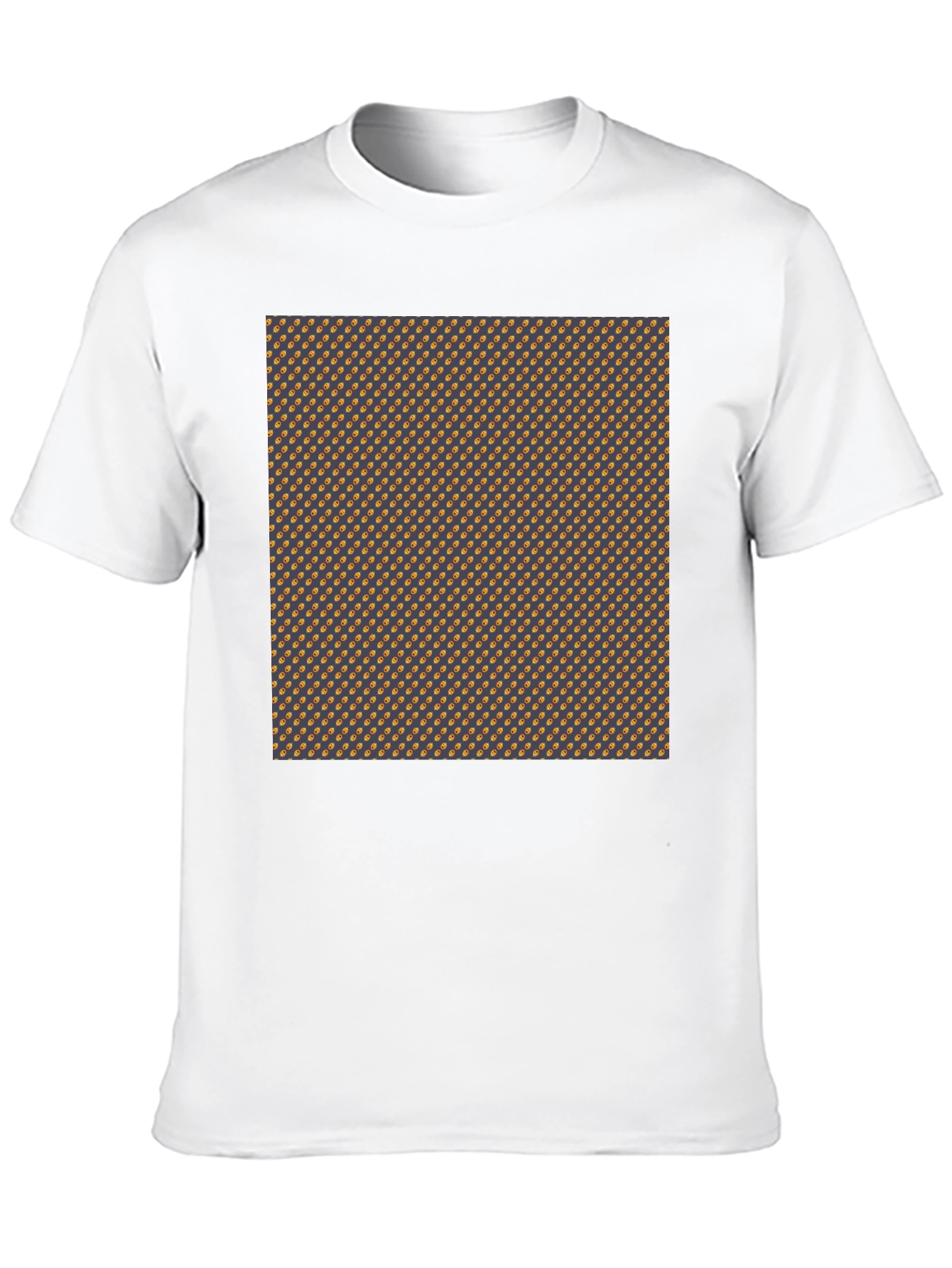 Modern Patterned Tee - Stylish Graphic Print T-Shirt