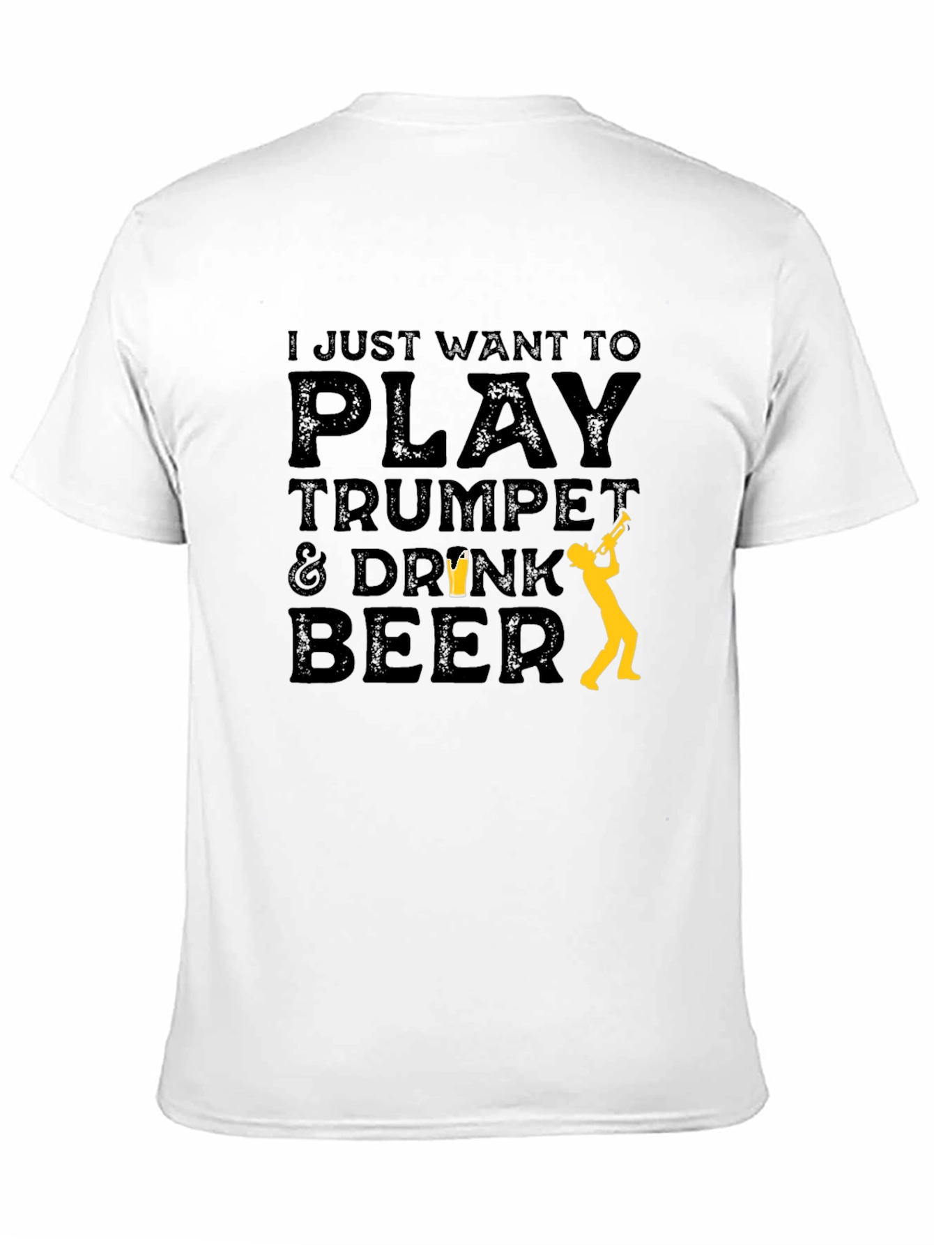 Play Trumpet & Drink Beer T-Shirt - Musician Tee