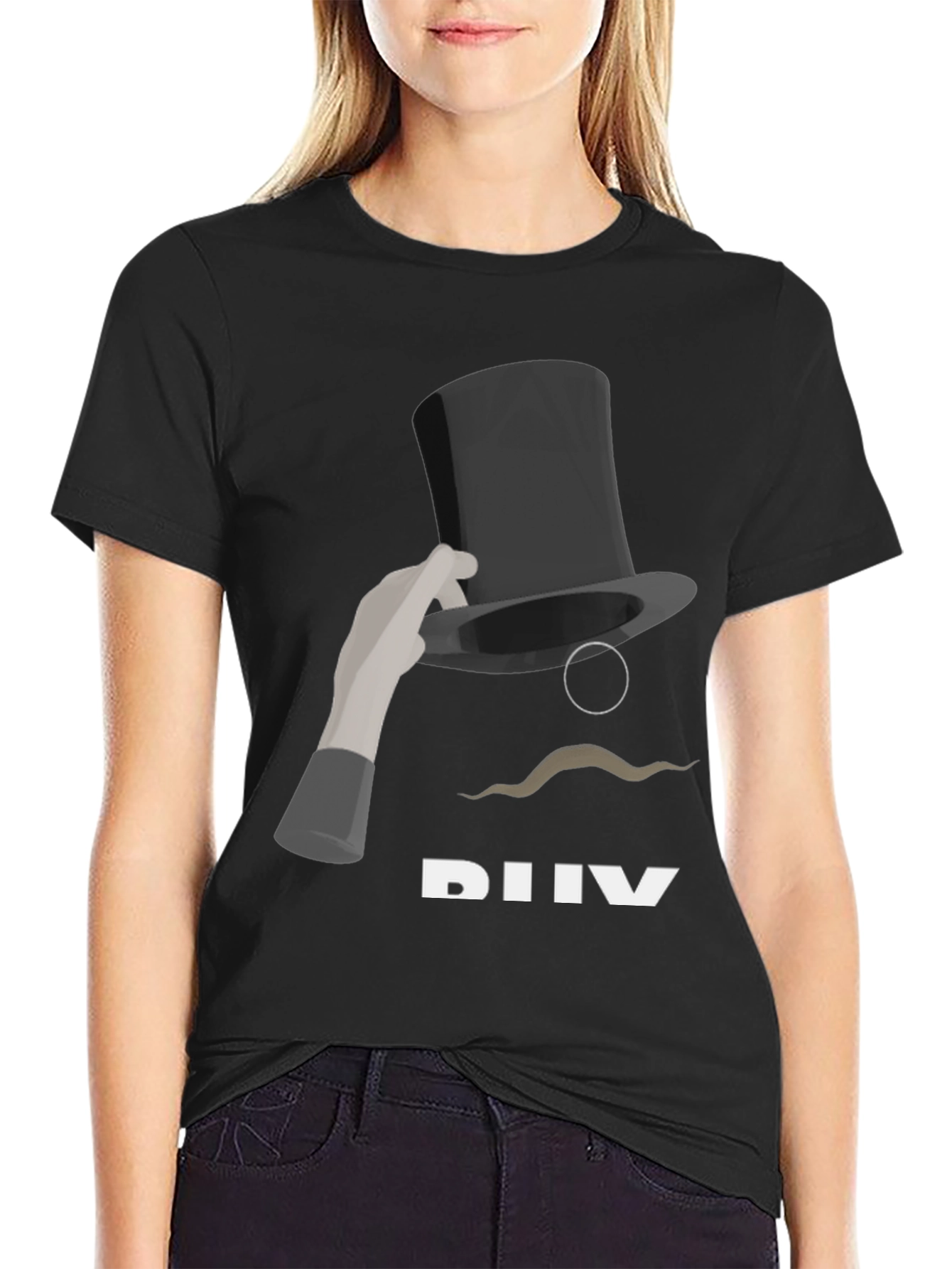 Magic Hat Tee: Stylish Illusion Graphic T-Shirt