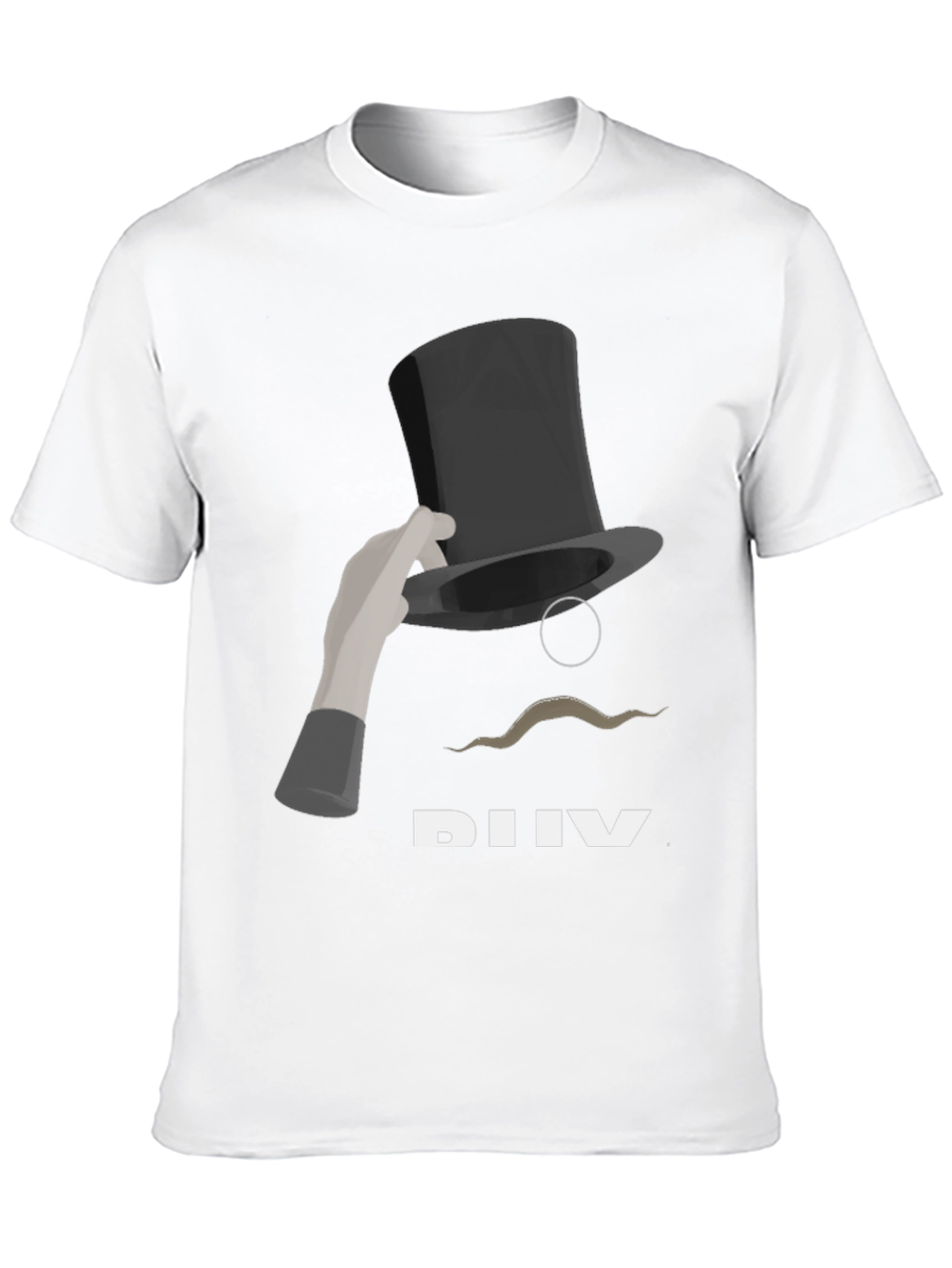 Magic Hat Tee: Stylish Illusion Graphic T-Shirt