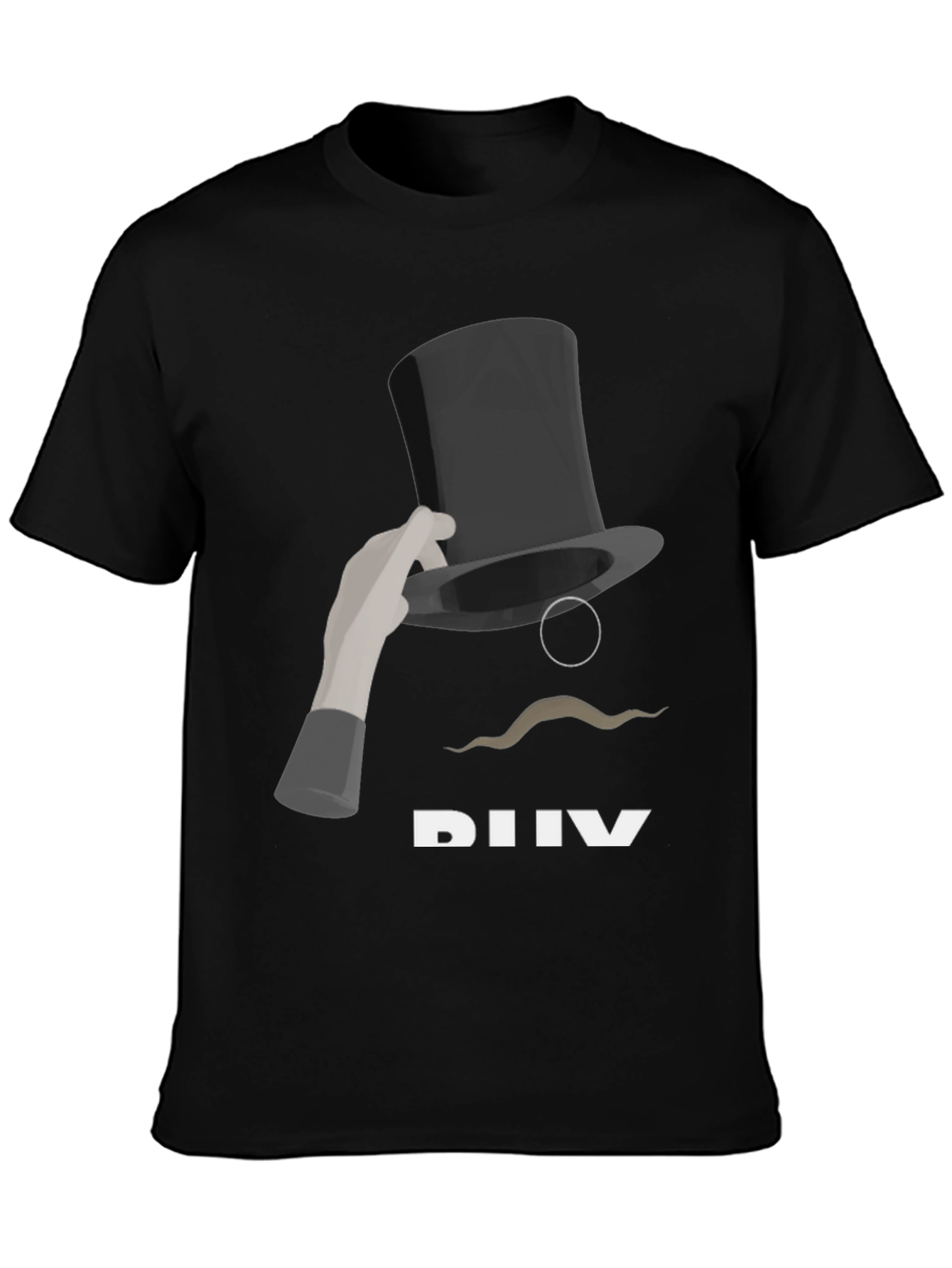 Magic Hat Tee: Stylish Illusion Graphic T-Shirt