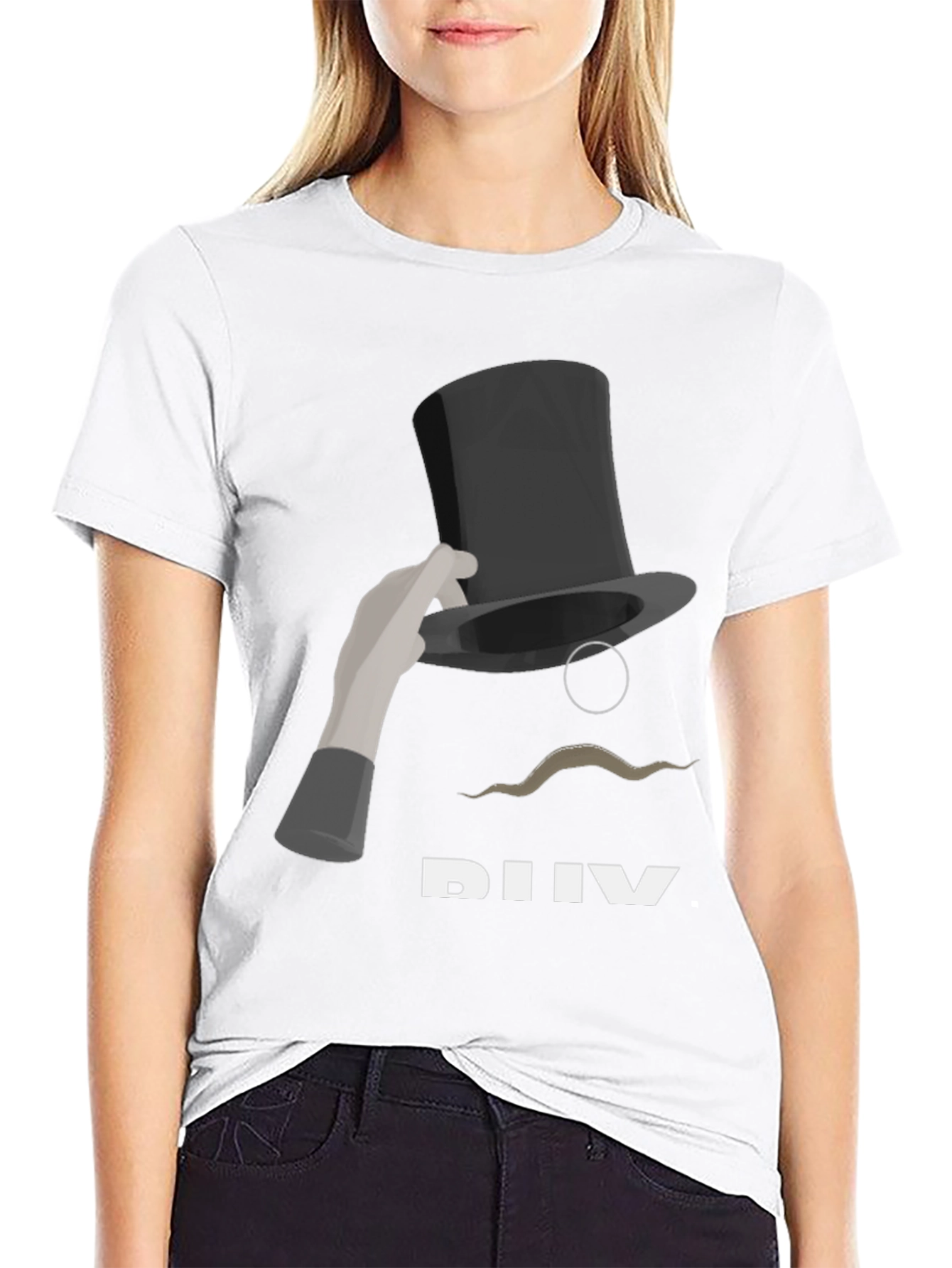 Magic Hat Tee: Stylish Illusion Graphic T-Shirt