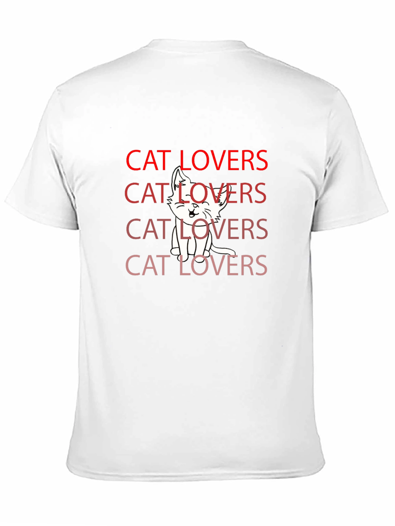 Cat Lovers T-Shirt - Cute Kitten Graphic Tee