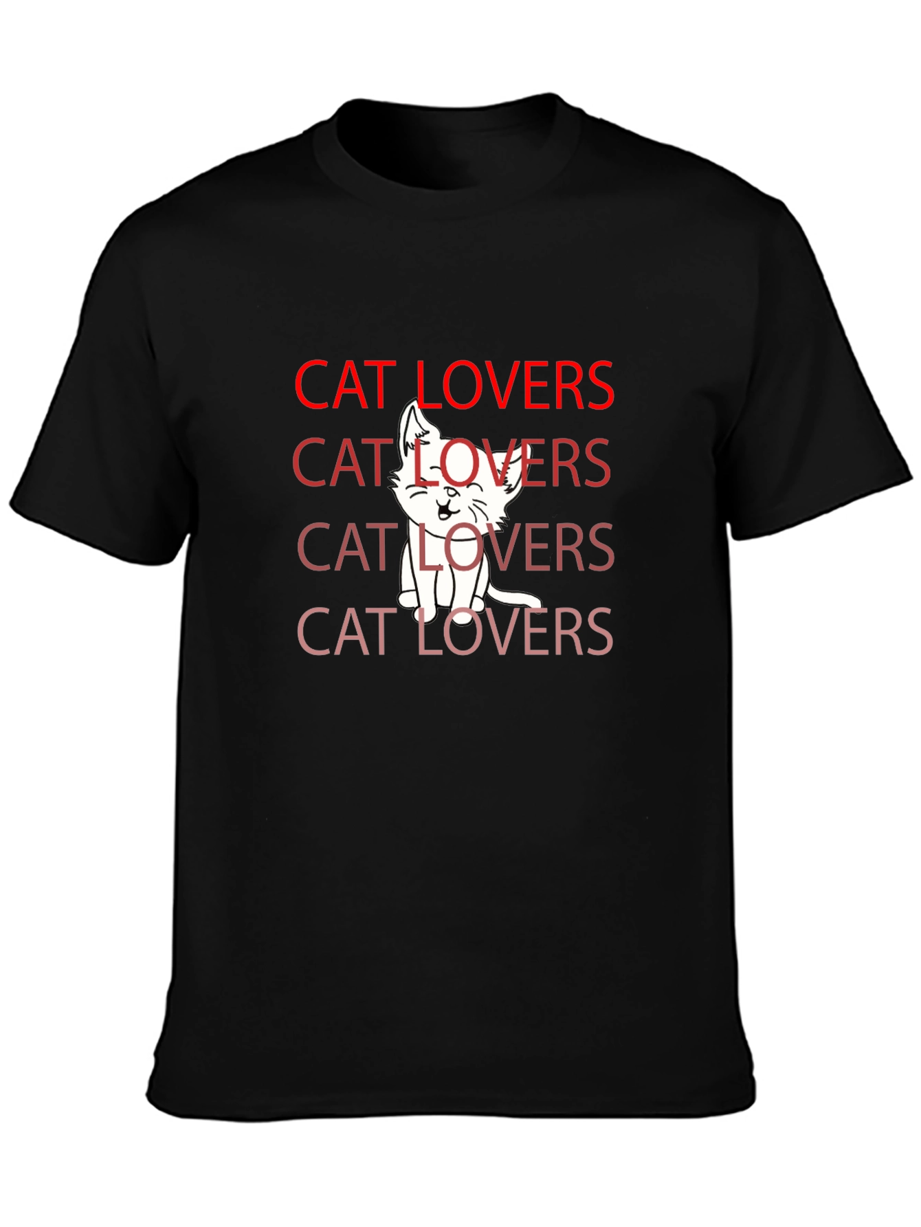 Cat Lovers T-Shirt - Cute Kitten Graphic Tee