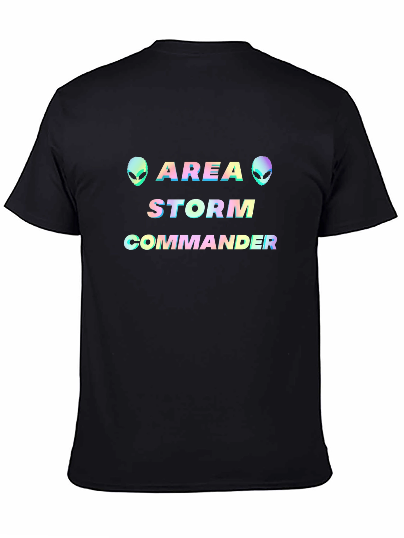 Area Storm Commander T-Shirt - Alien Design