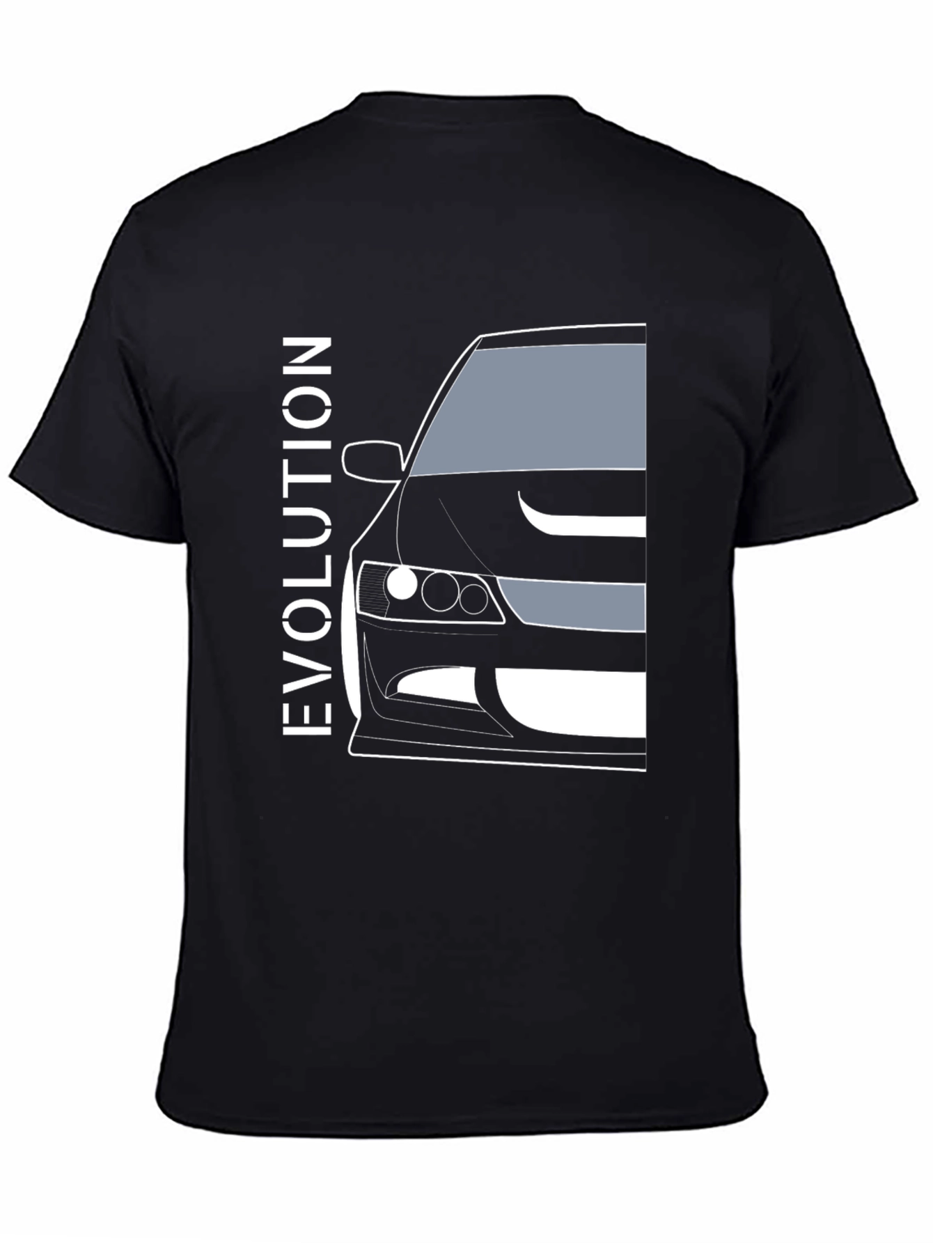 Evolution Car Graphic Tee - Black