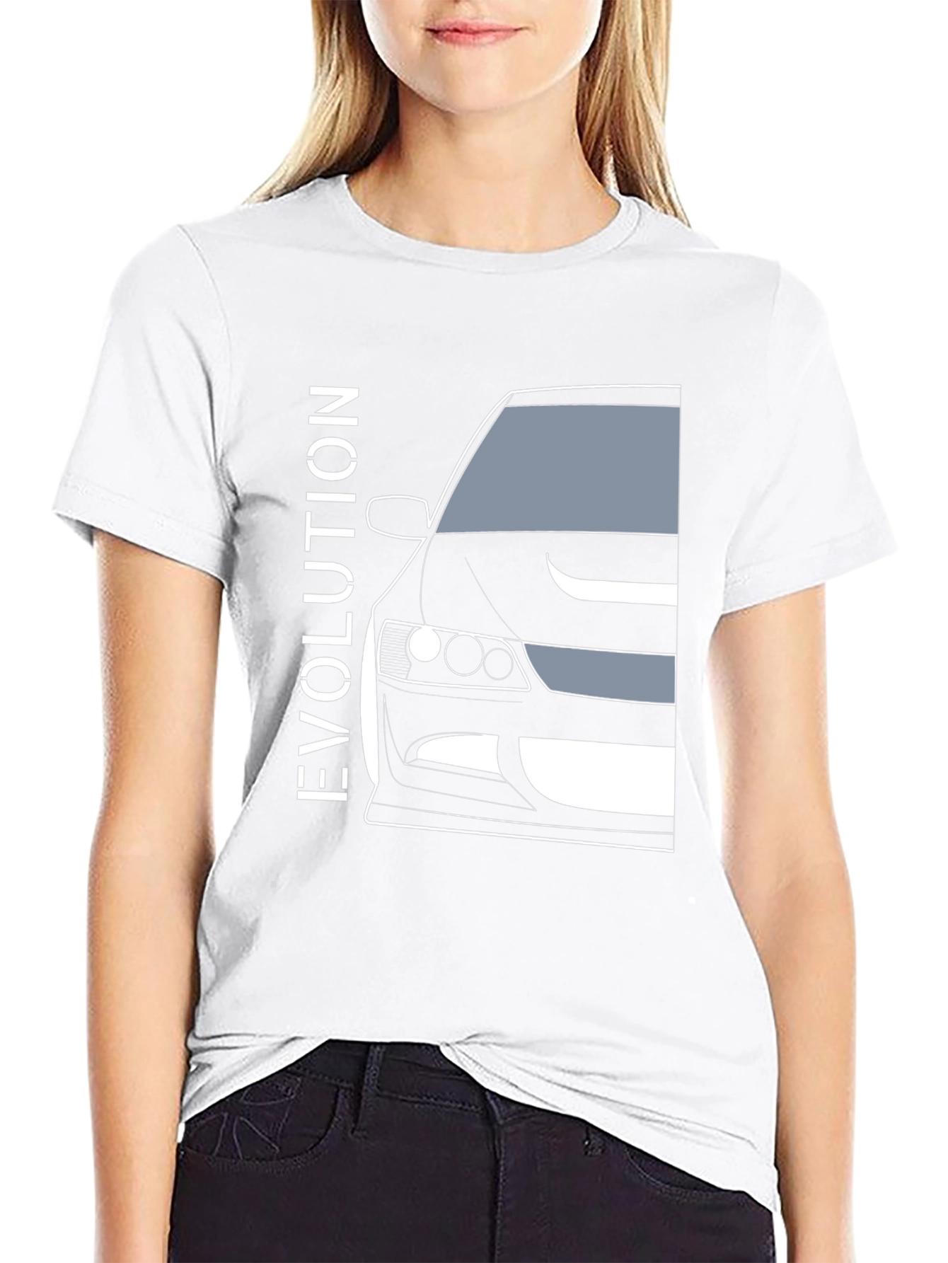 Evolution Car Graphic Tee - Black