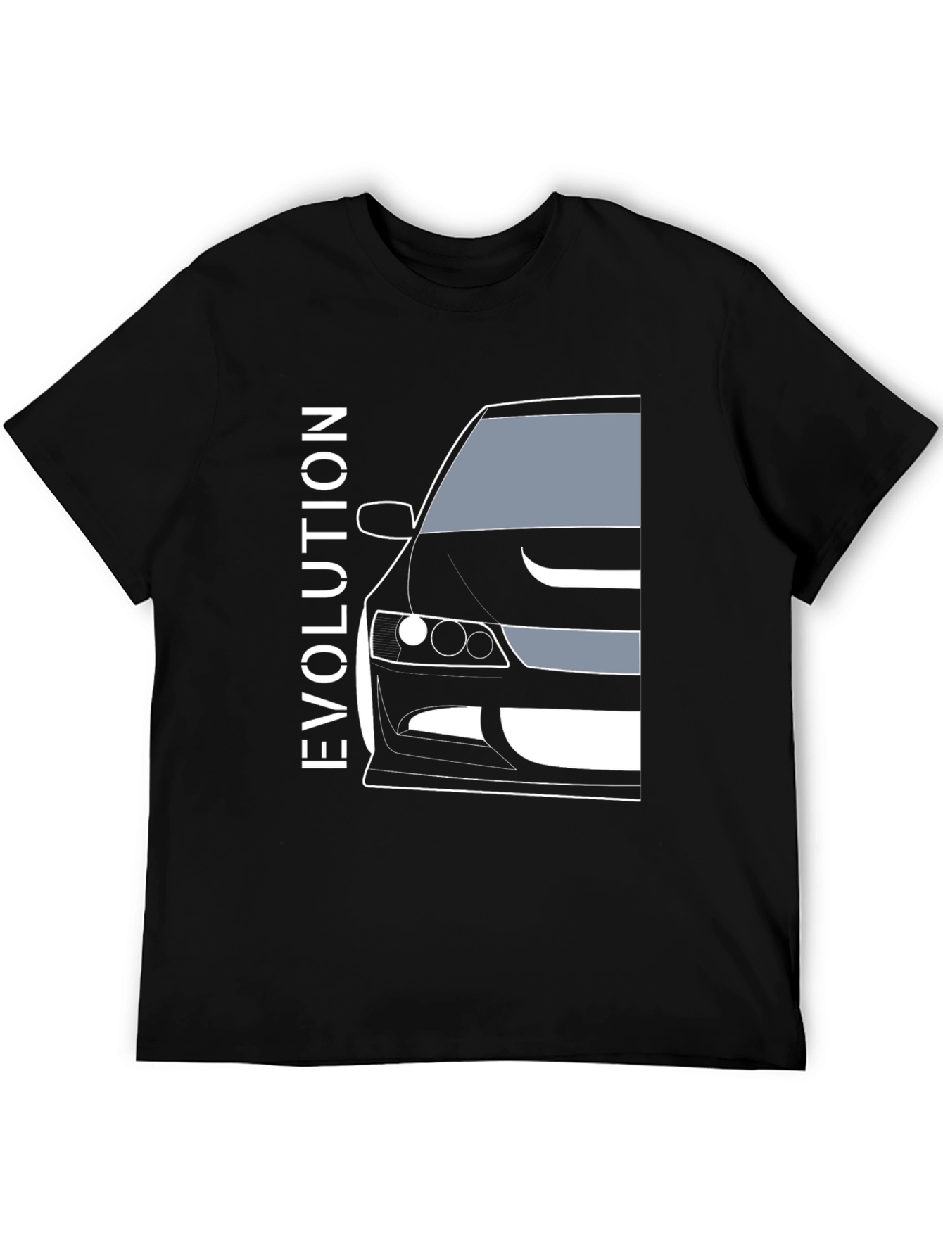 Evolution Car Graphic Tee - Black