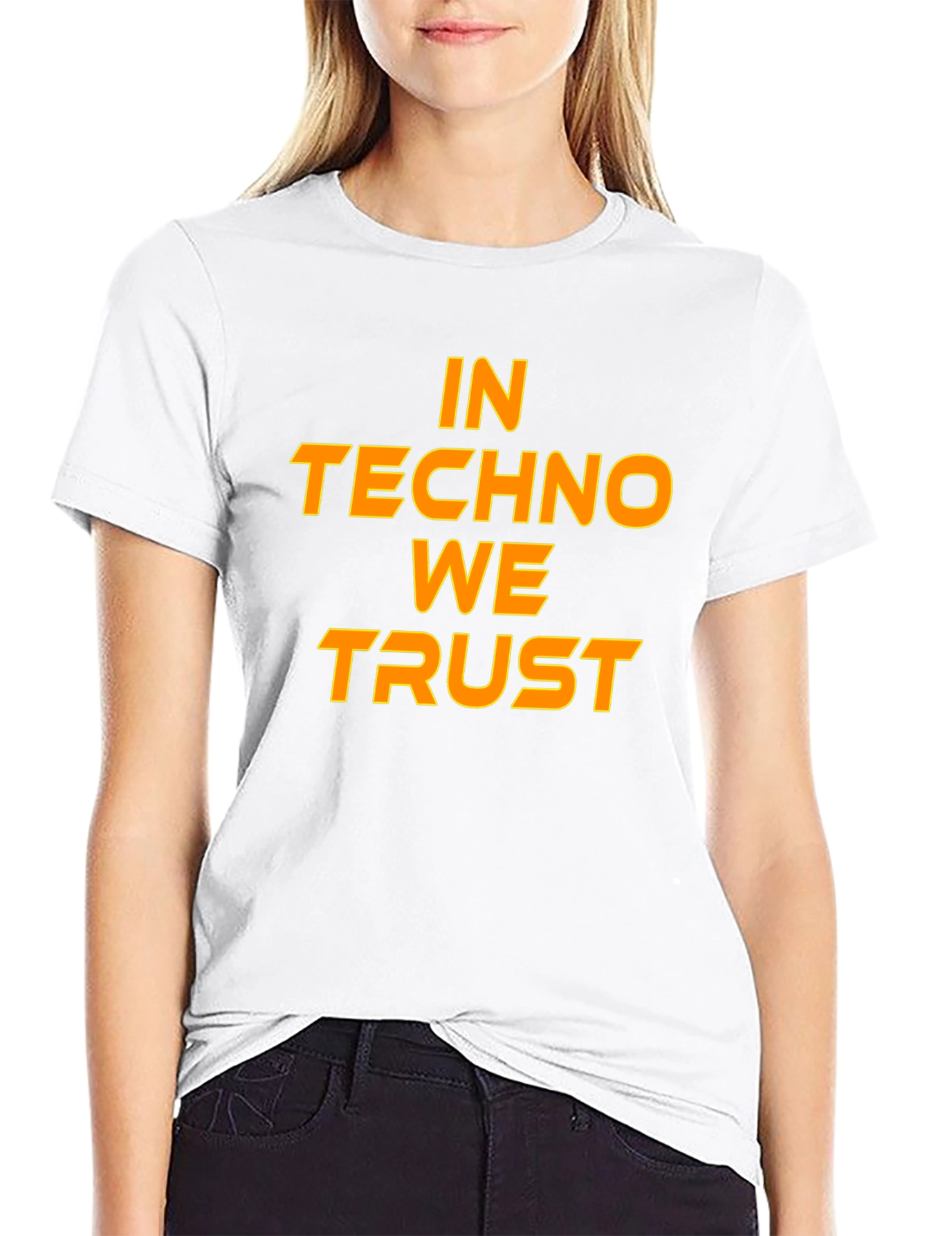 In Techno We Trust Graphic Tee