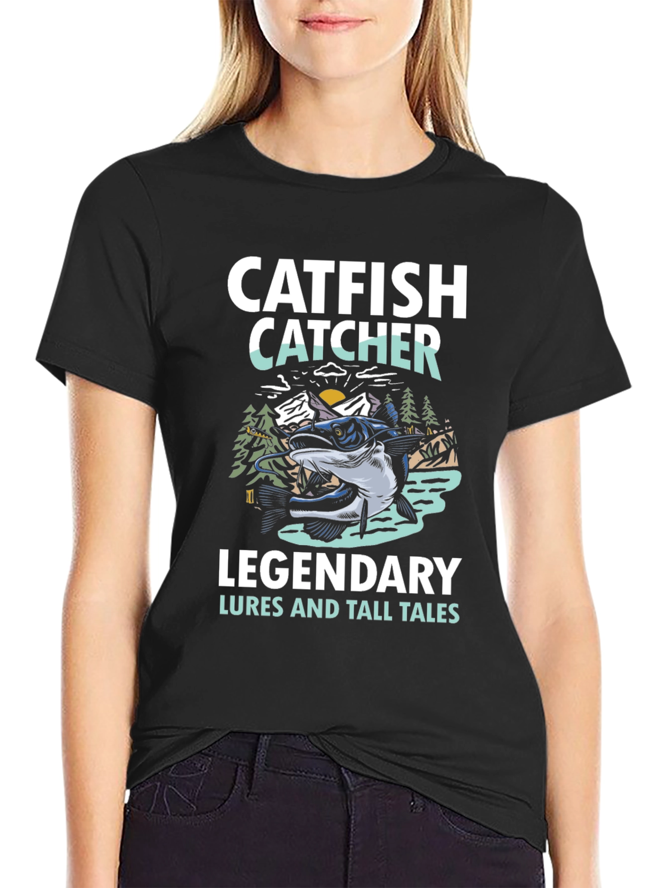 Catfish Catcher Legendary Lures T-Shirt