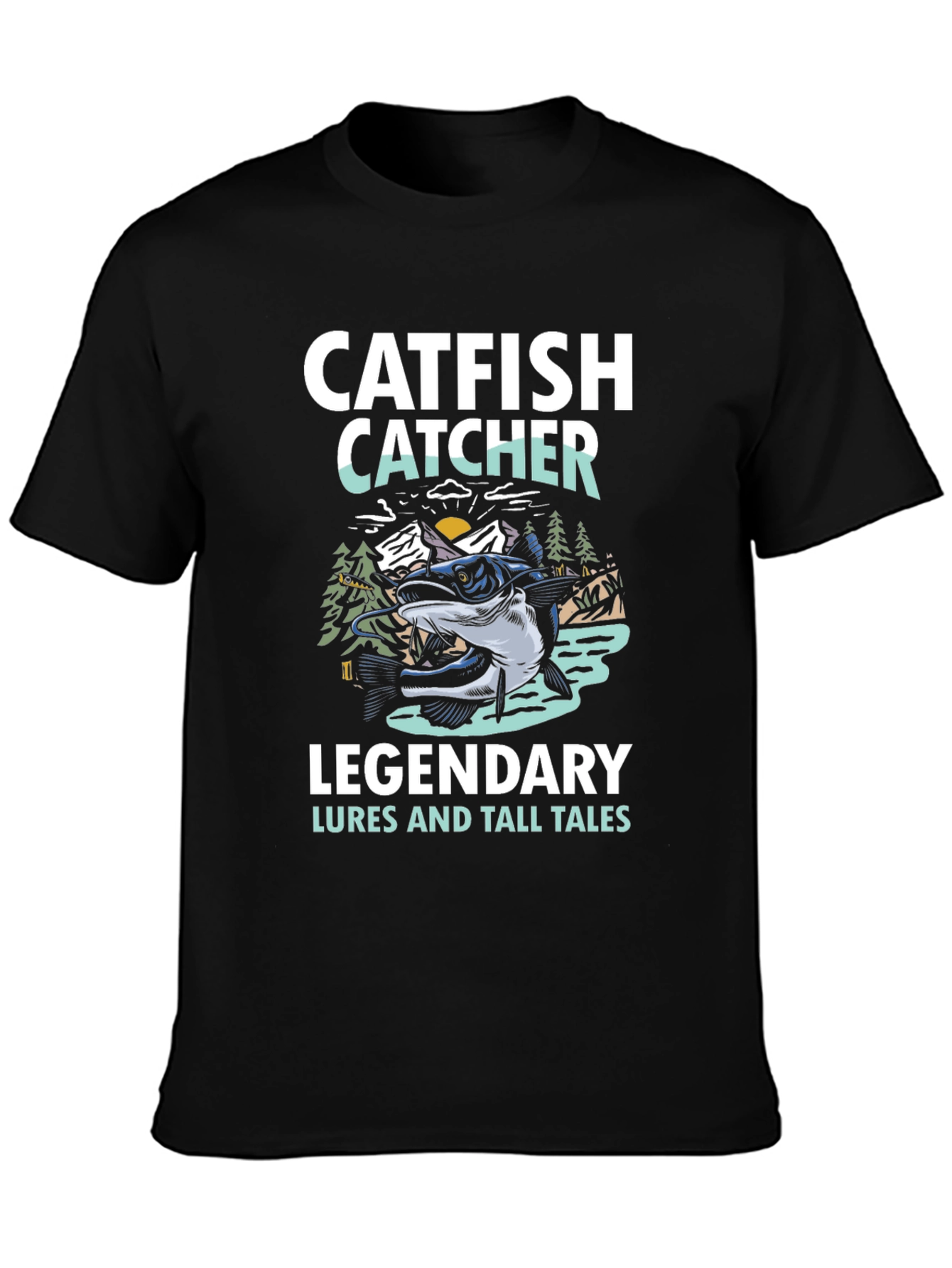 Catfish Catcher Legendary Lures T-Shirt