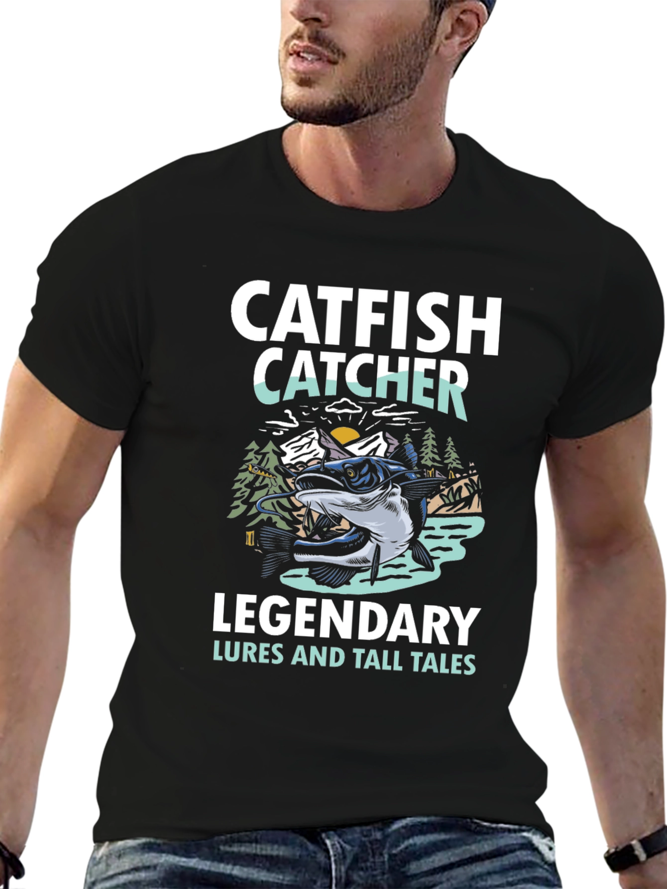 Catfish Catcher Legendary Lures T-Shirt