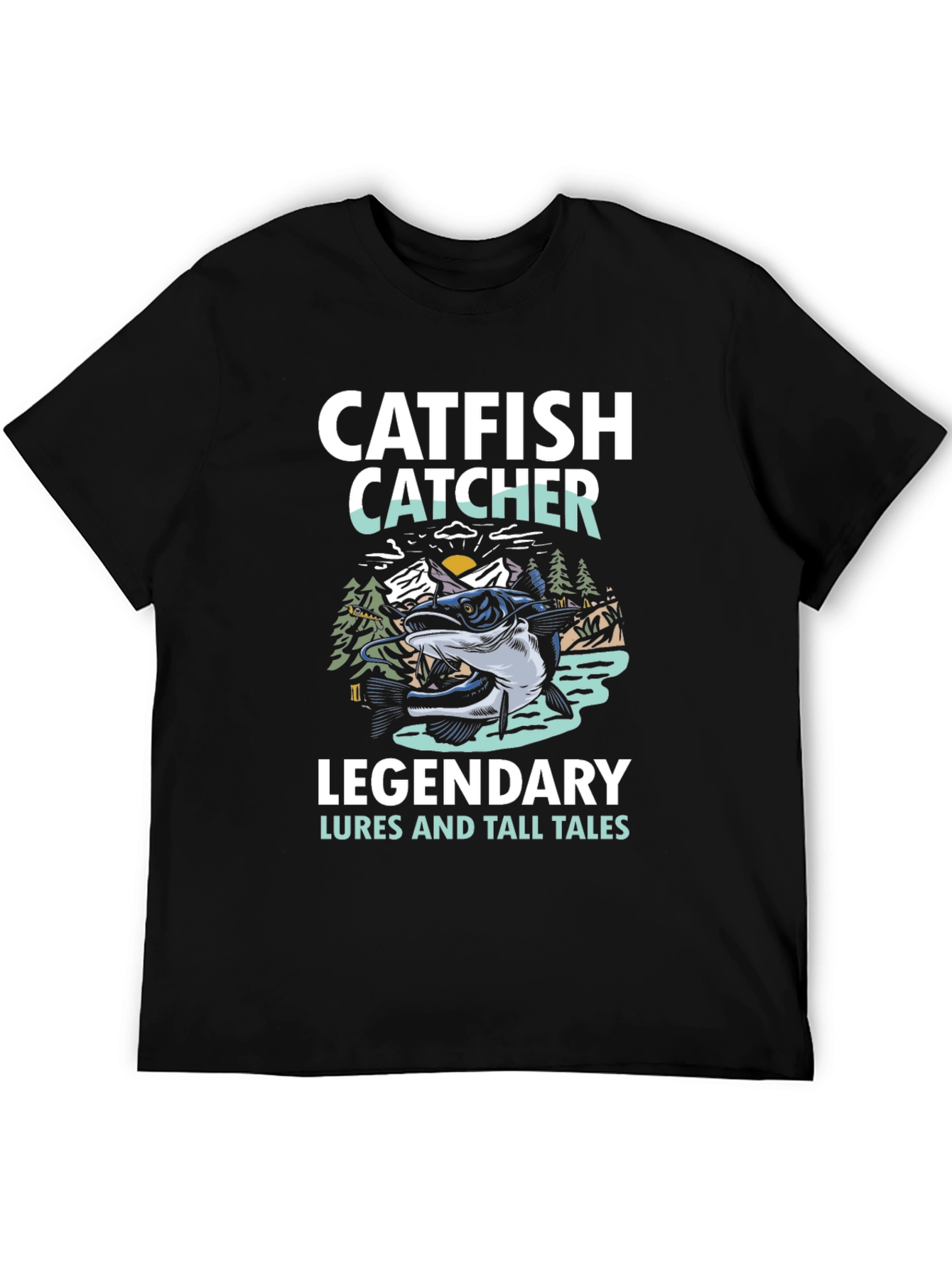 Catfish Catcher Legendary Lures T-Shirt