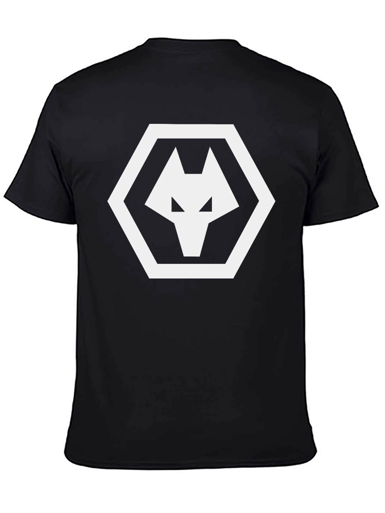 Black Wolves T-Shirt - White Logo