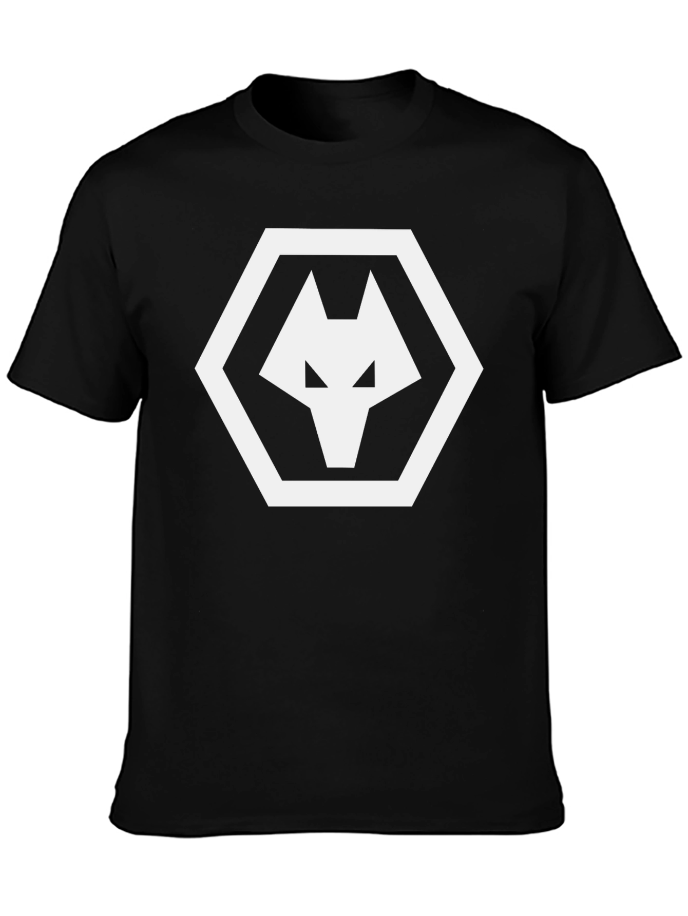 Black Wolves T-Shirt - White Logo