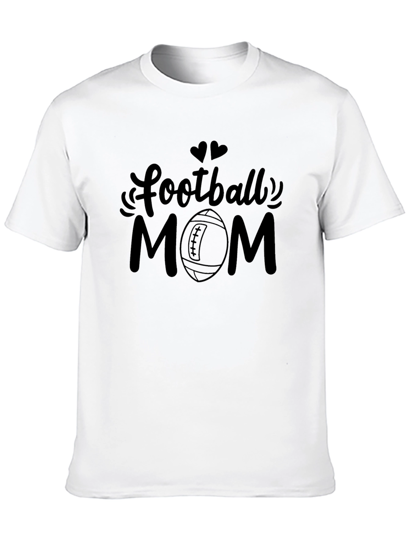 Football Mom Graphic T-Shirt