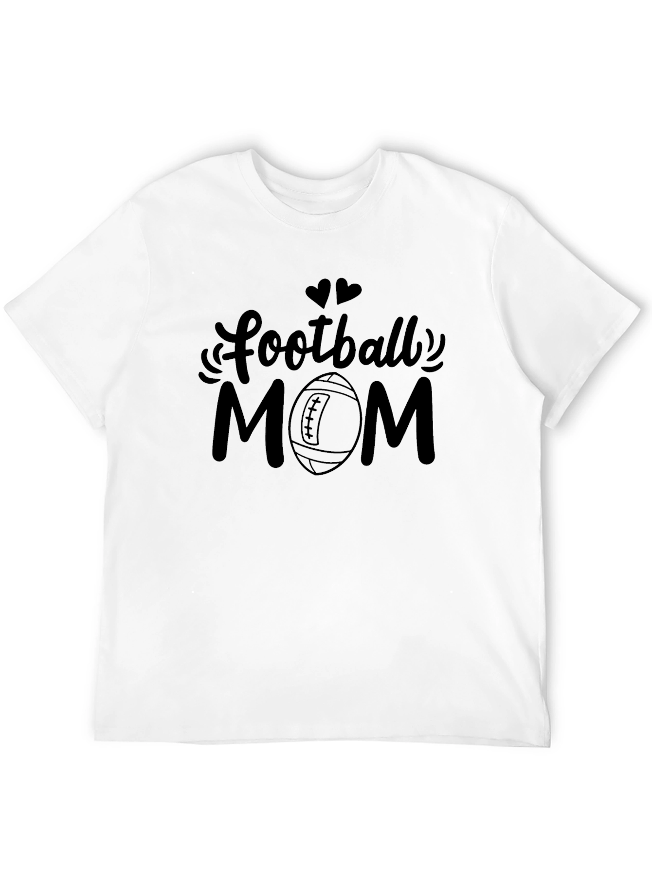 Football Mom Graphic T-Shirt