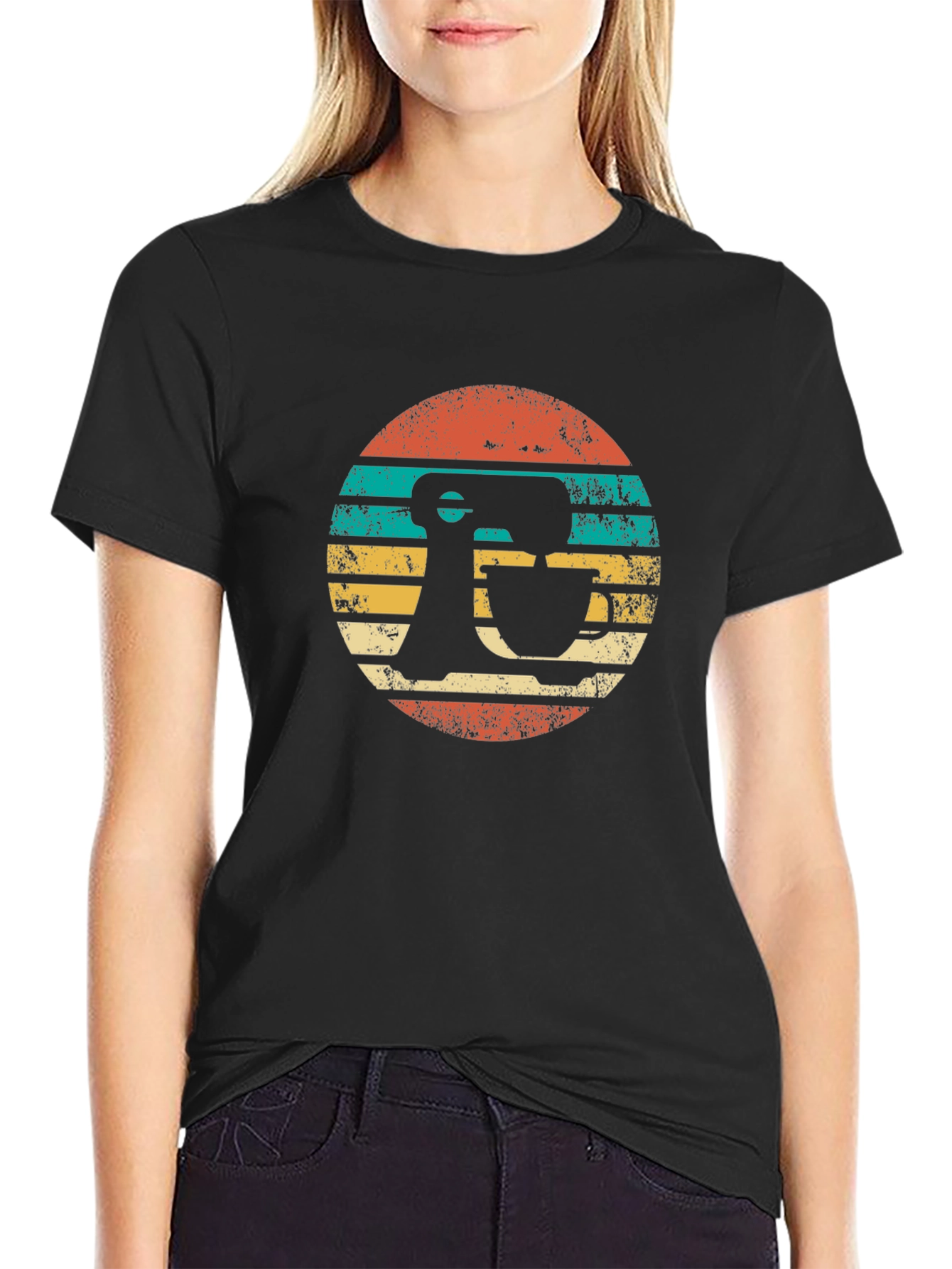 Retro Mixer Graphic Tee - Baking Lovers Shirt