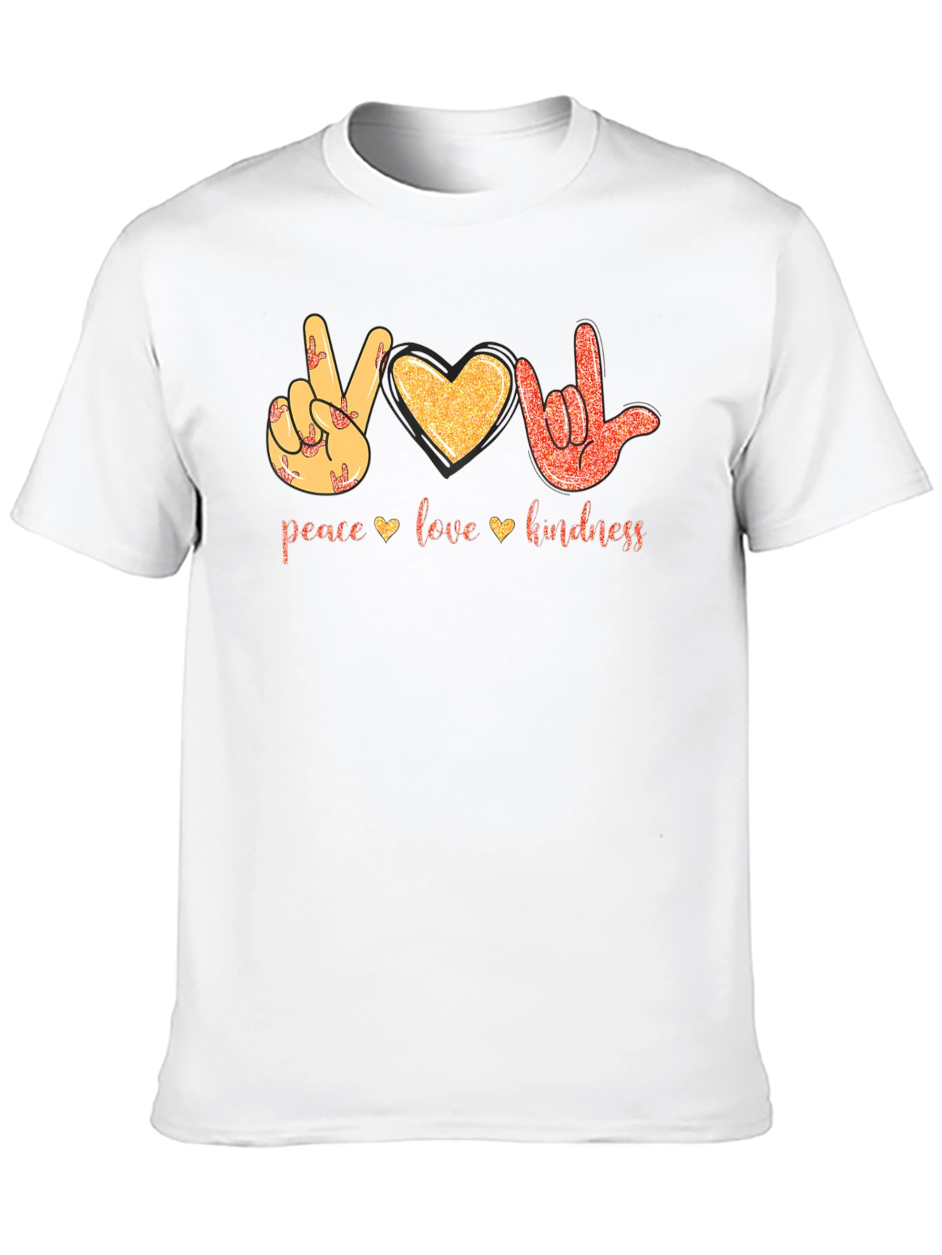 Peace Love Kindness Graphic T-Shirt